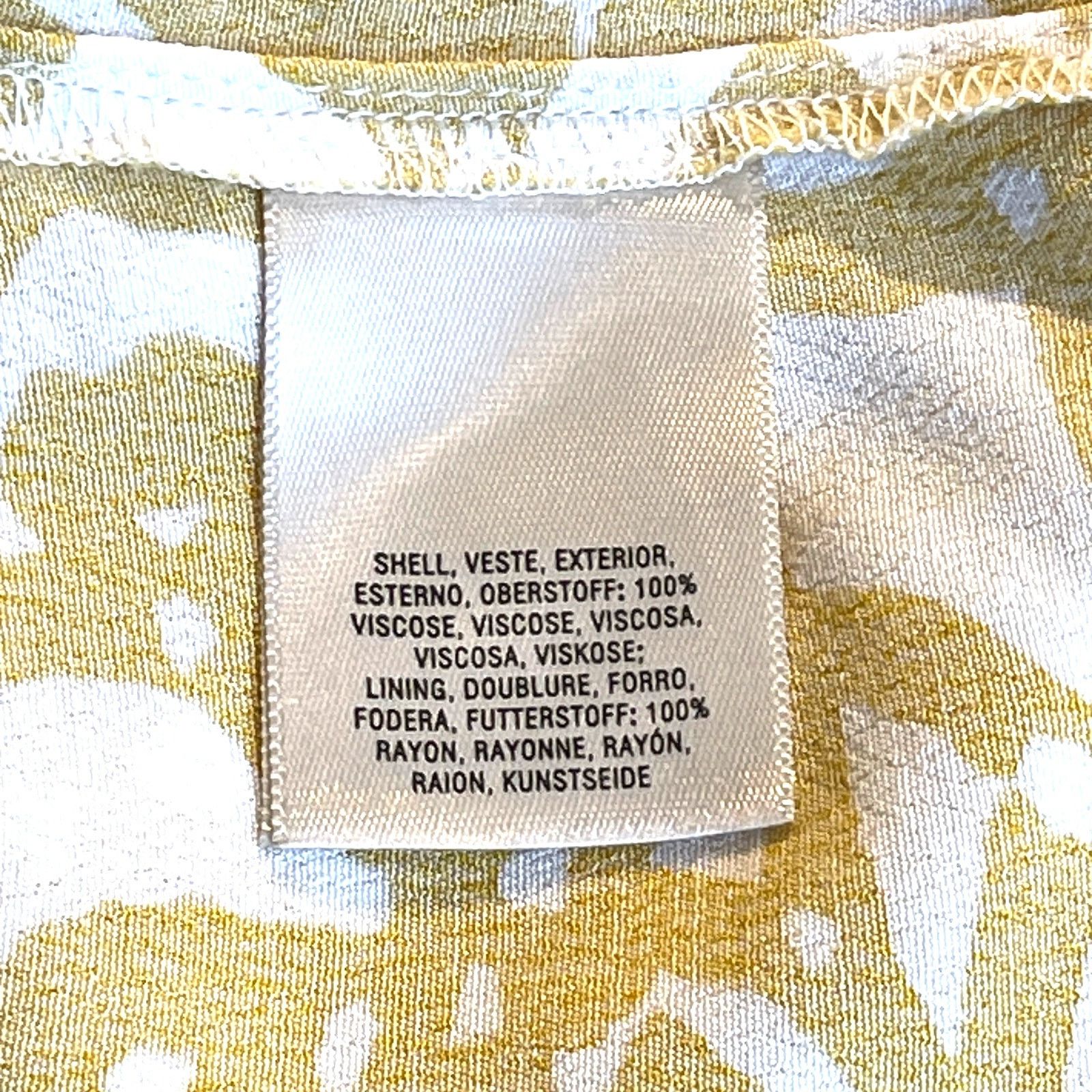 Anthropologie Anthropologie Maeve Brittany Jumpsuit in Sunshine Size 8 Size 30" / US 8 / IT 44 - 7 Thumbnail