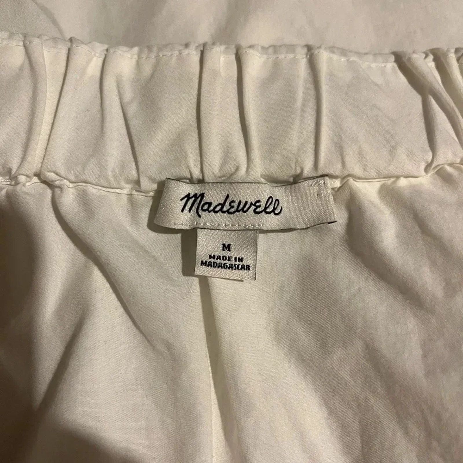 Madewell Madewell Off Shoulder Size M Boho Shirt 3/4 Sleeve Cotton Size M / US 6-8 / IT 42-44 - 4 Thumbnail