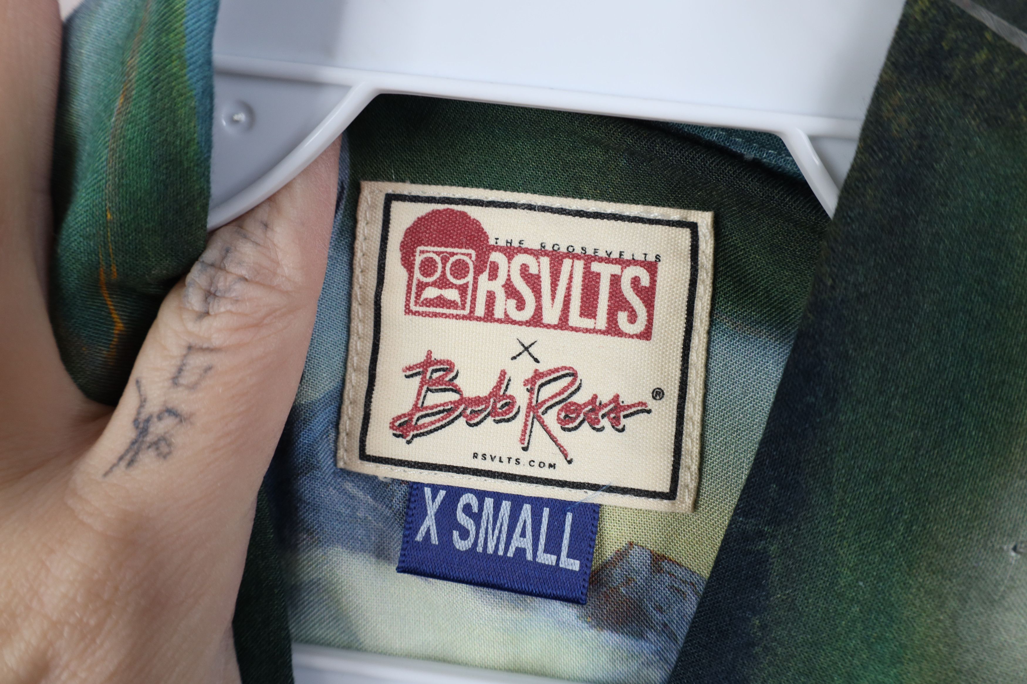 Vintage The Roosevelts RSVLTS x Bob Ross Happy Trees Button Shirt Size US XS / EU 42 / 0 - 10 Thumbnail