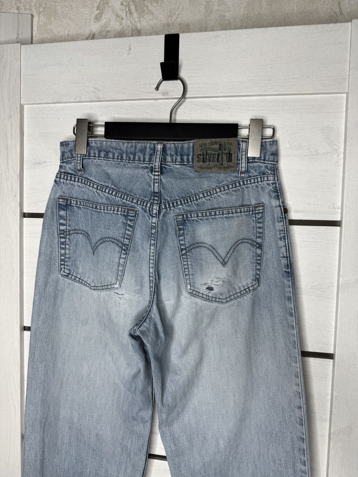 Levi's Vintage 90s Levi's SilverTab Even More Relaxed Baggy Jeans Size US 30 / EU 46 - 6 Thumbnail