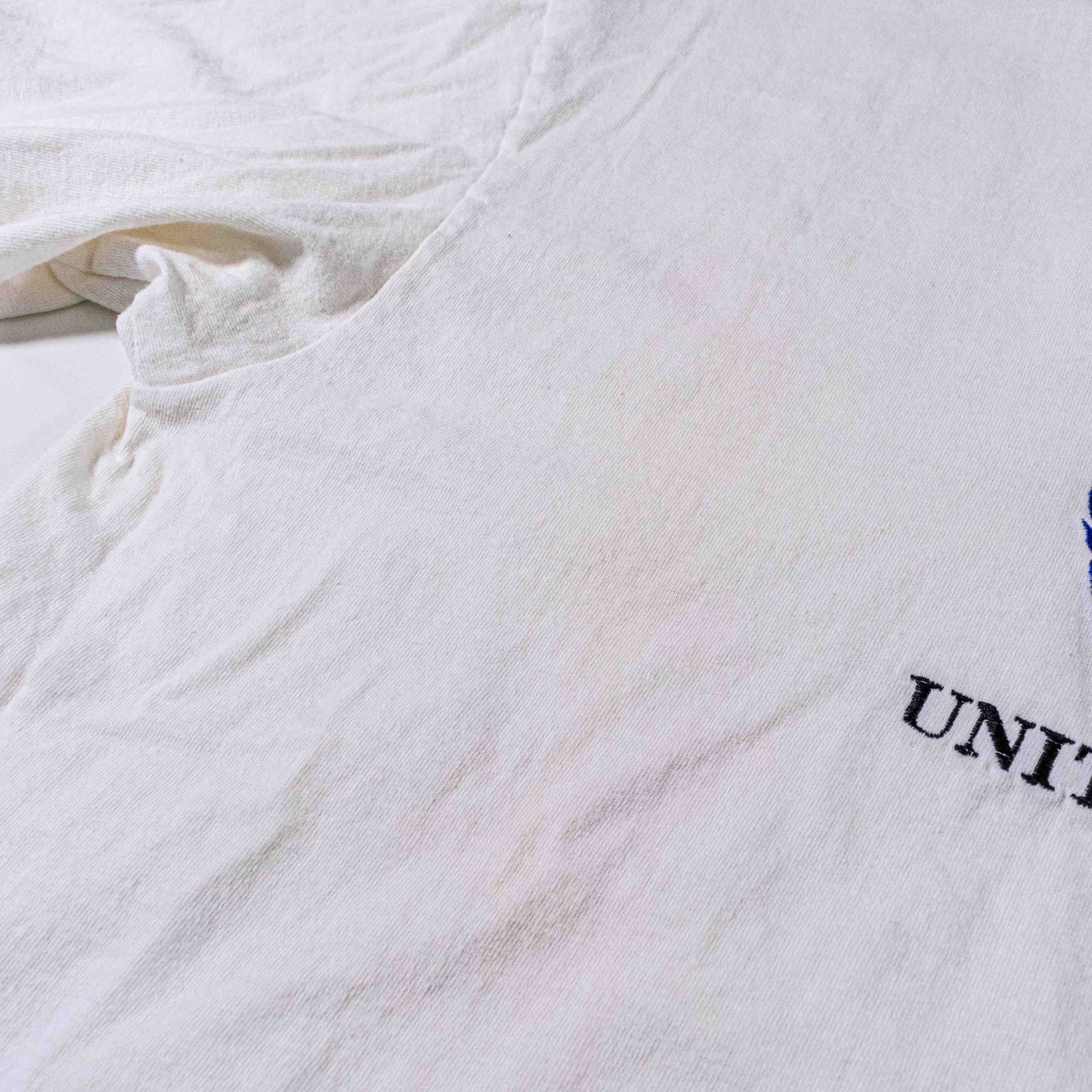 Vintage United Nations UN Crest T-Shirt Embroidered Distressed Y2K Size US XL / EU 56 / 4 - 8 Thumbnail