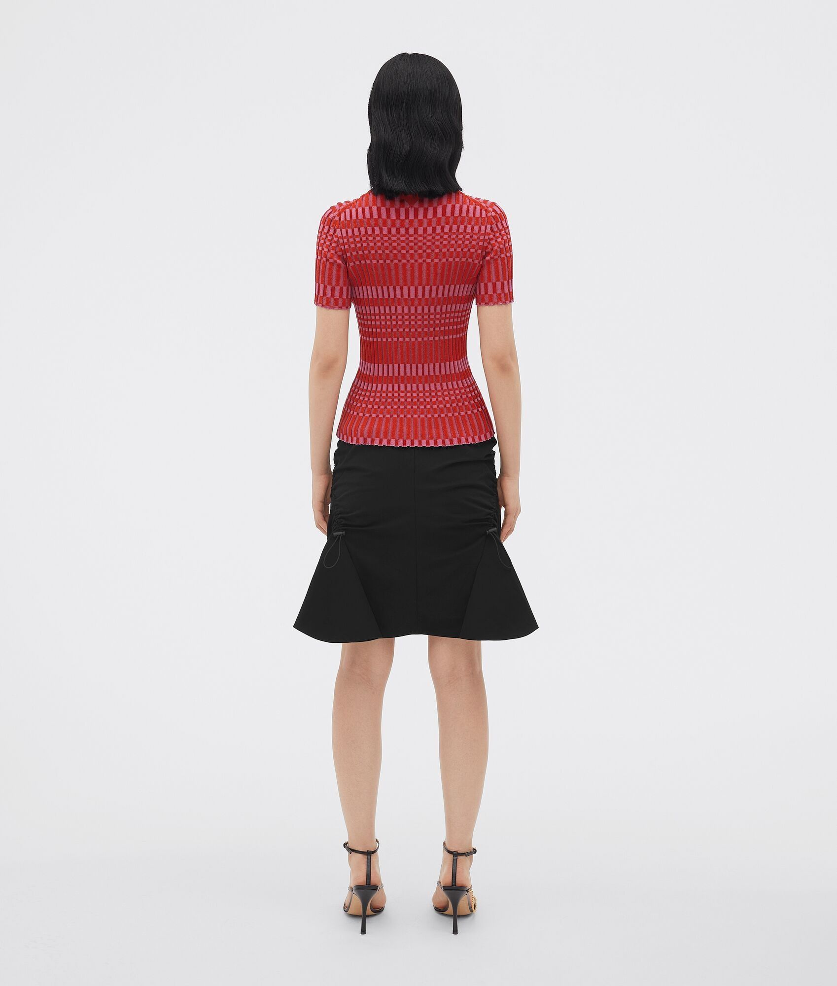 Bottega Veneta o1n1vont1224 Polo Shirt in Red Size XL / US 12-14 / IT 48-50 - 3 Thumbnail