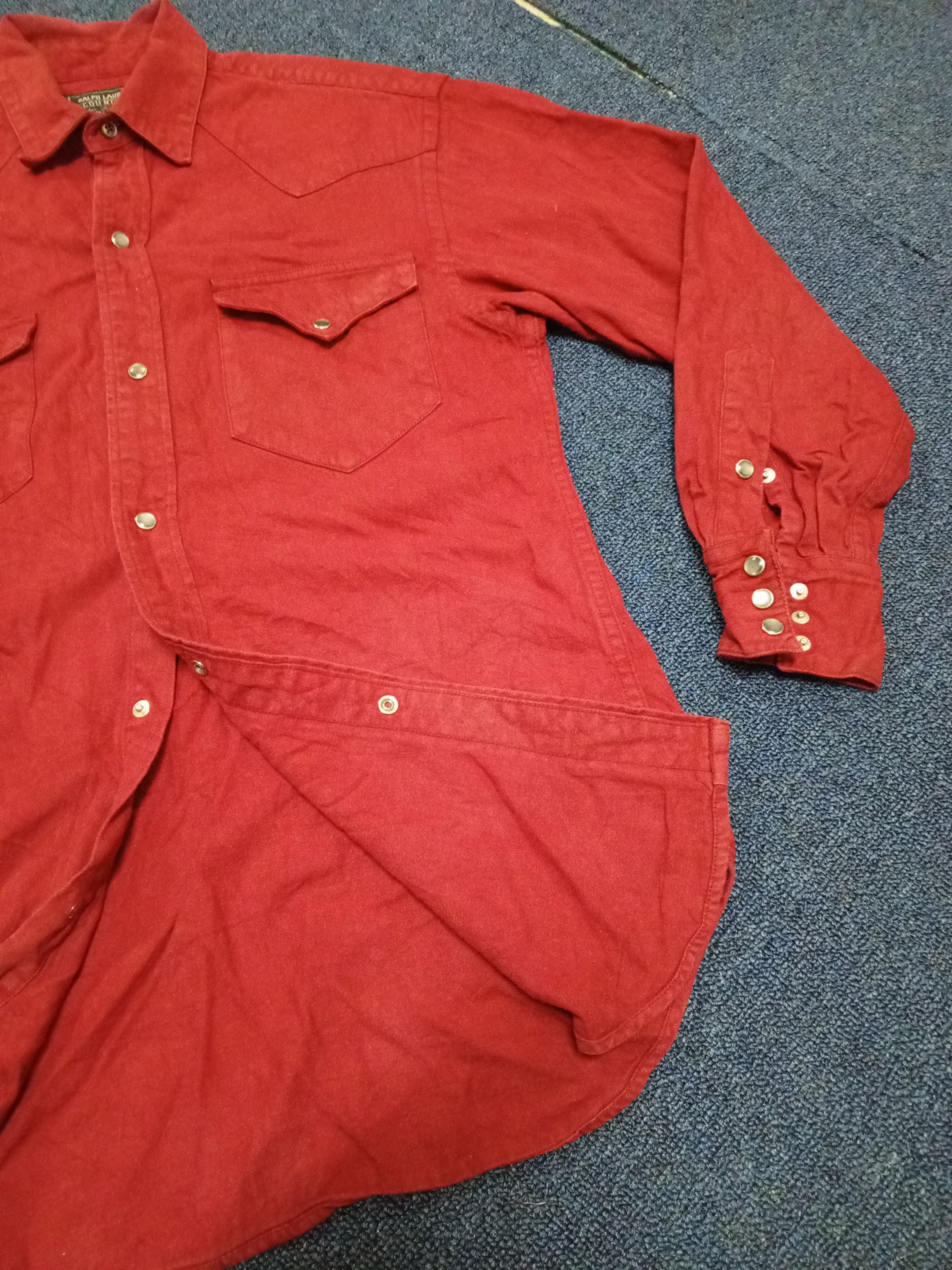 Polo Ralph Lauren Ralph Lauren country button shirts button up red color Size US L / EU 52-54 / 3 - 4 Thumbnail