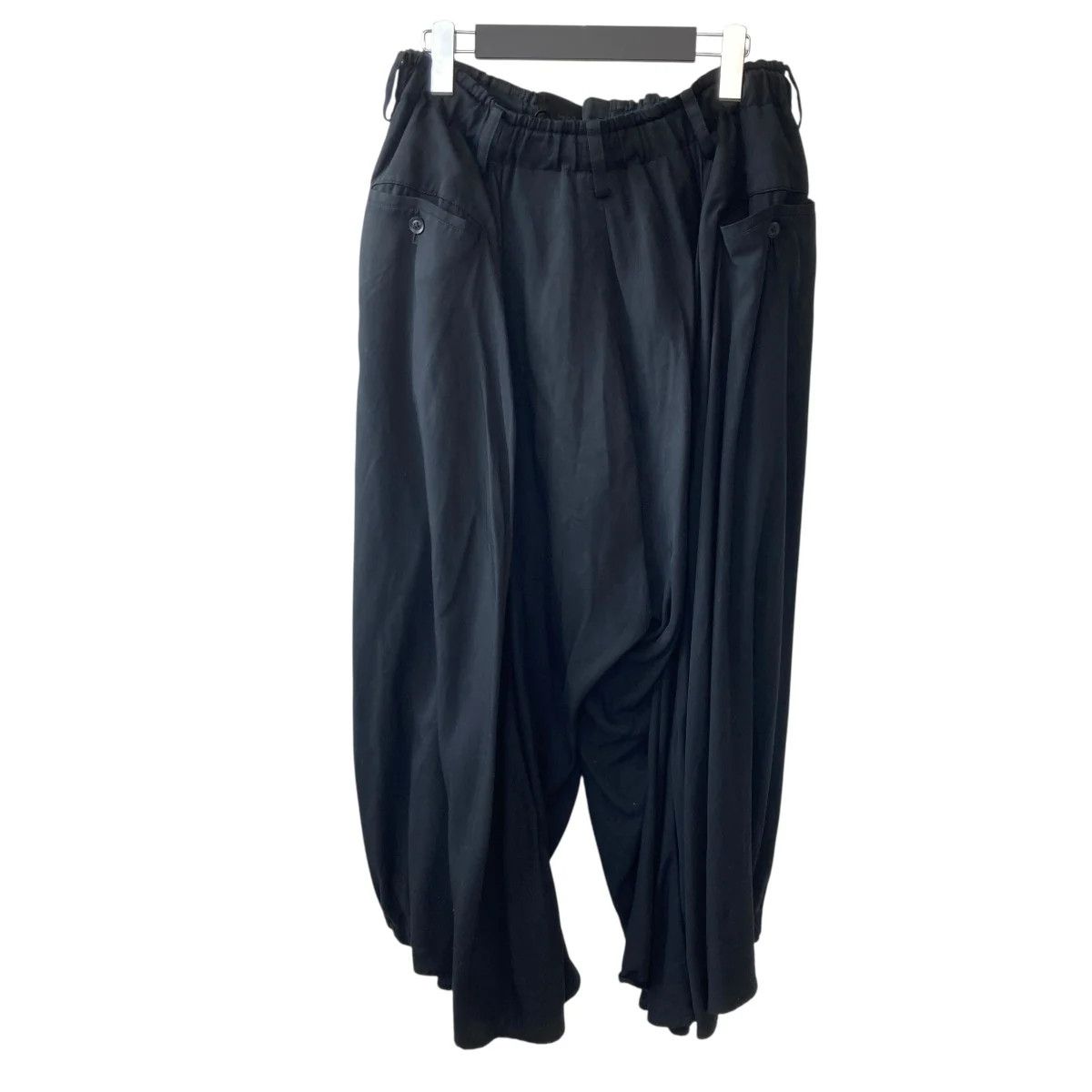 Yohji Yamamoto BLACK Scandal Yohji Yamamoto/black/ Crow pants Size US 28 / EU 44 - 2 Thumbnail