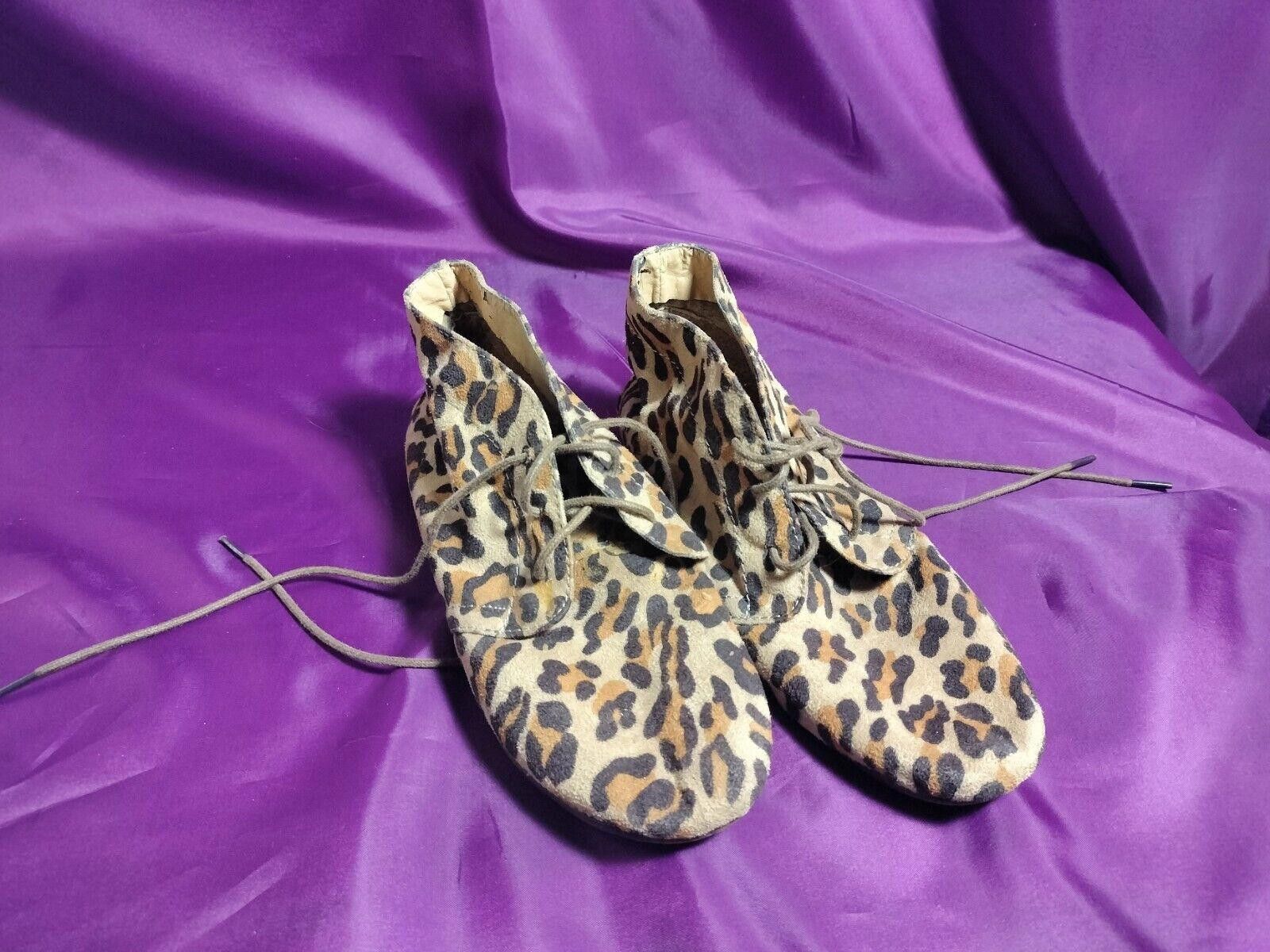 Designer Breckelles Cheetah Print Shoes Size 7½ Size US 7.5 / IT 37.5 - 1 Thumbnail