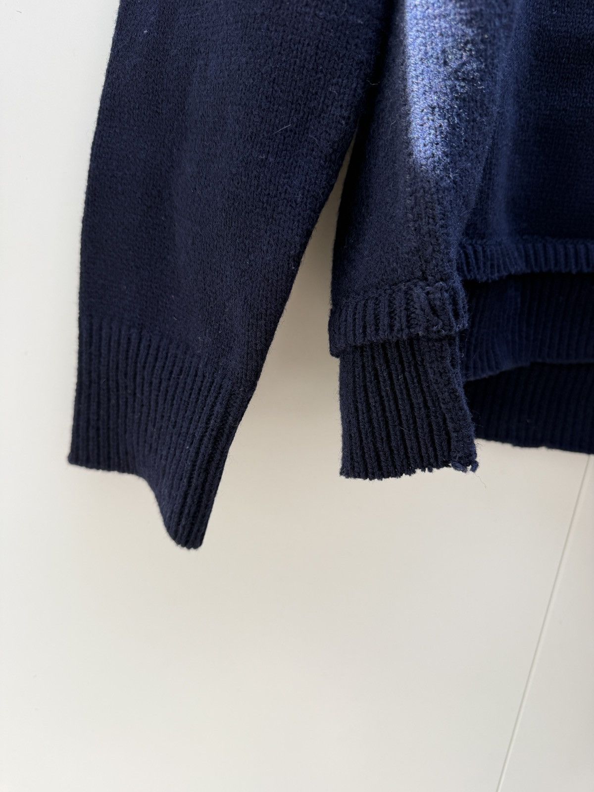 Elbow Patch Wool Sweater