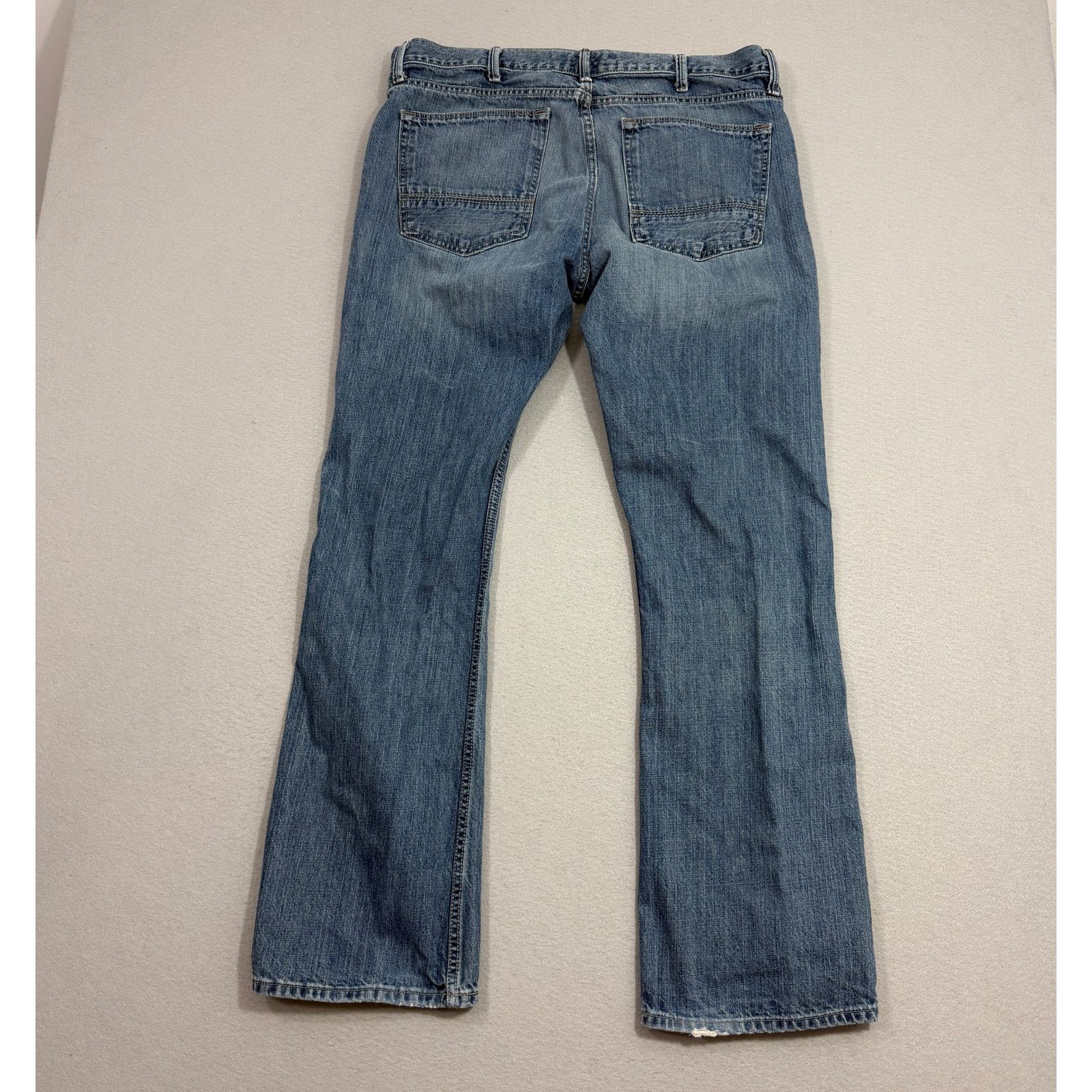 Vintage Vintage Arizona Bootcut Jeans Men's 36x32 Blue Distressed Size US 36 / EU 52 - 7 Thumbnail