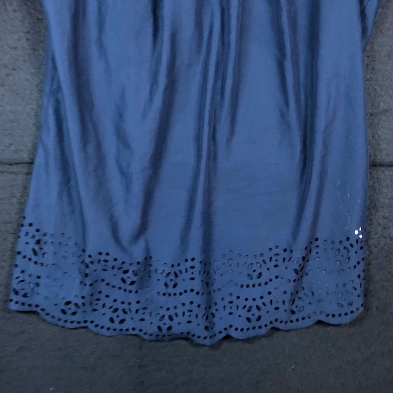 Banana Republic Banana Republic Blouse Womens Sleeveless Blue Pleated Scoop Neck M Lightweight Casual Workwear Shirt Size M / US 6-8 / IT 42-44 - 3 Thumbnail