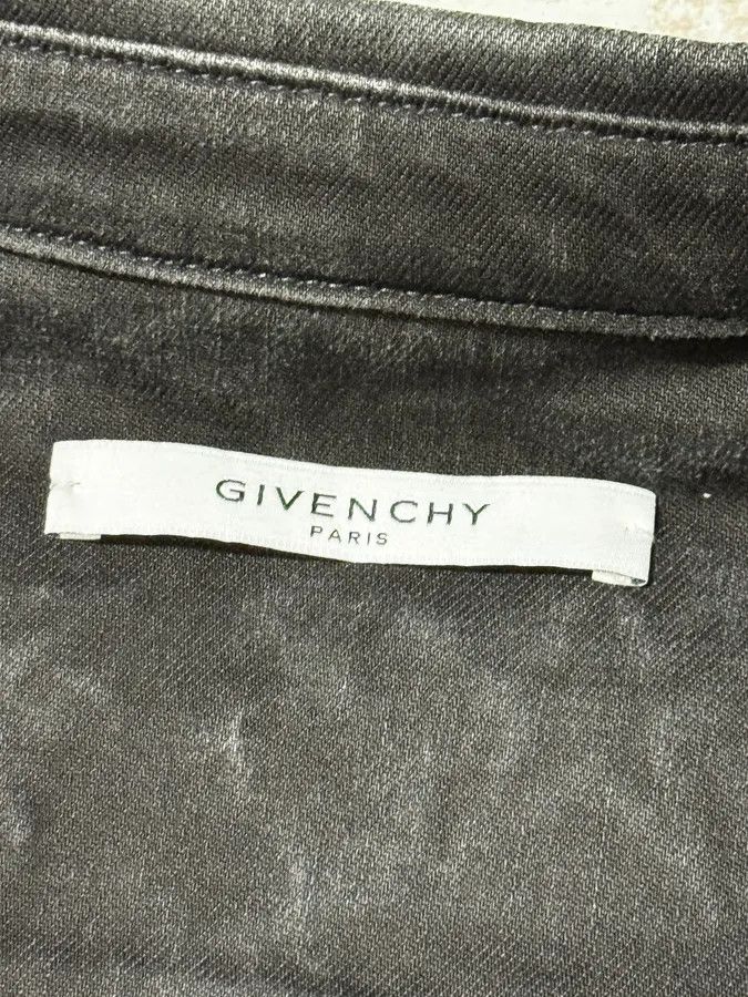 Givenchy FW2017 Givenchy Stars Black Denim Shirt Size US S / EU 44-46 / 1 - 9 Thumbnail