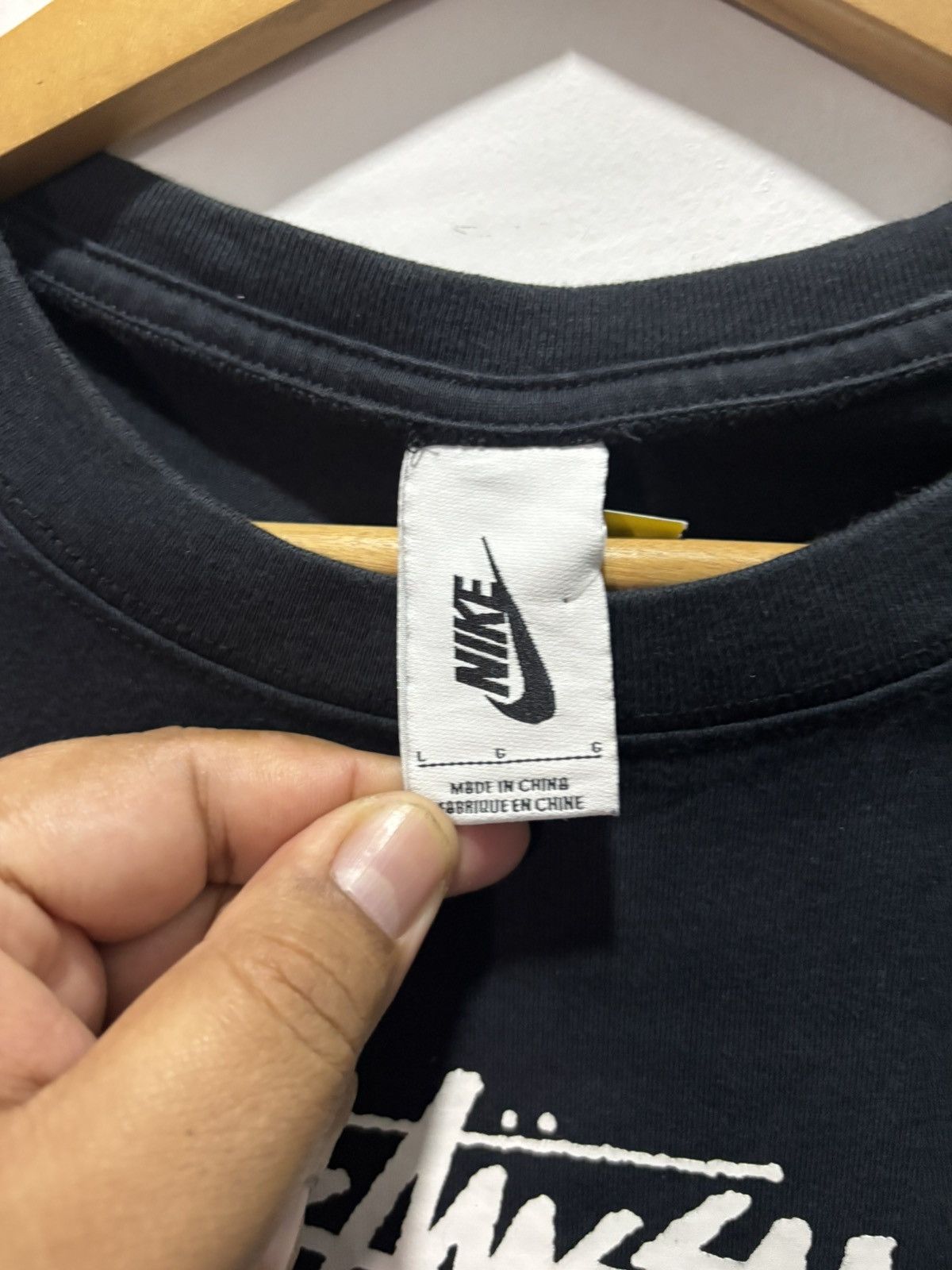 Nike × Stussy Nike x Stussy Tshirt Size US L / EU 52-54 / 3 - 3 Thumbnail