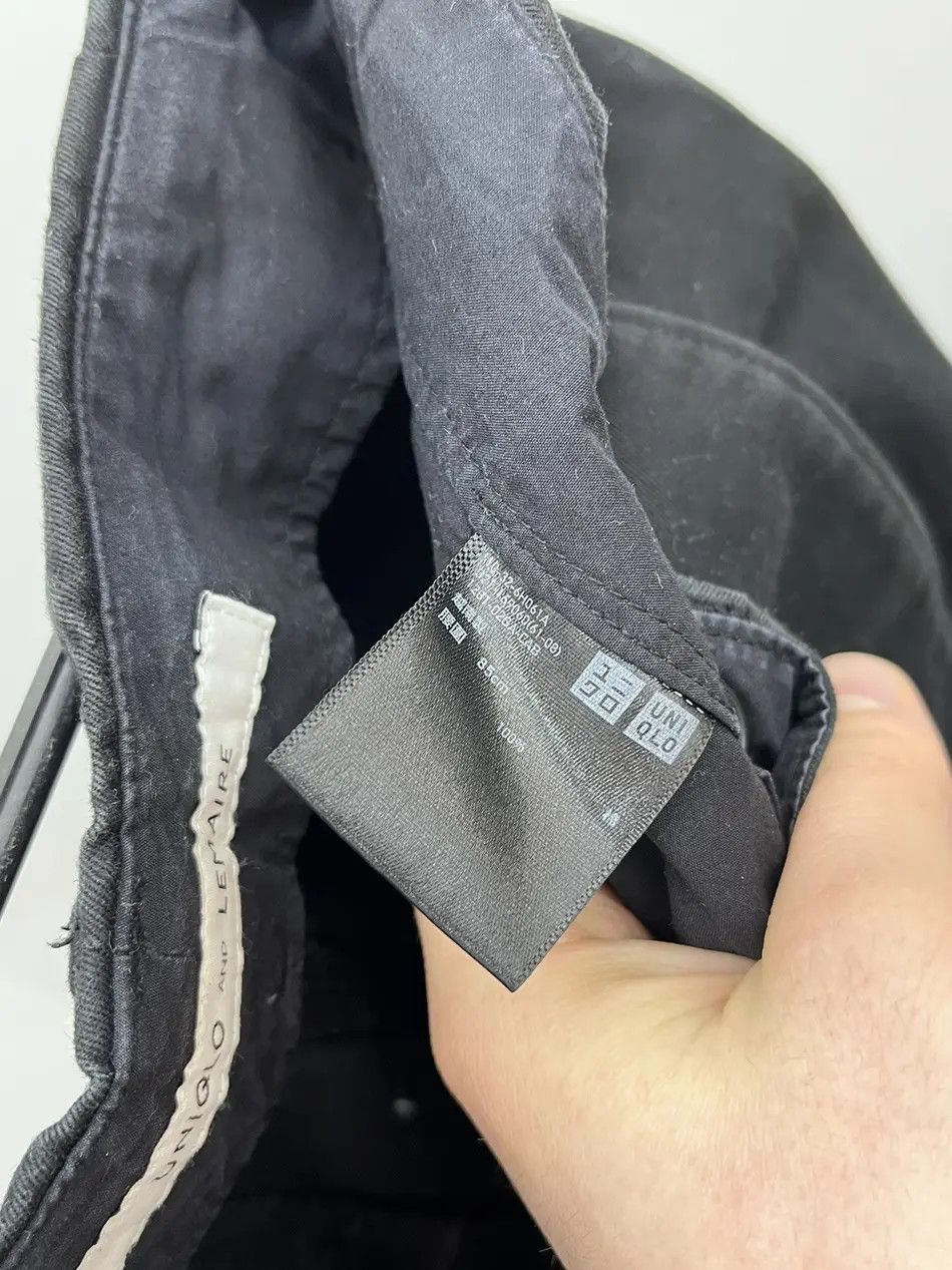 Lemaire × Uniqlo Lemaire x Uniqlo Cotton Baggy High Waist Cropped Denim Pants Size US 34 / EU 50 - 4 Thumbnail