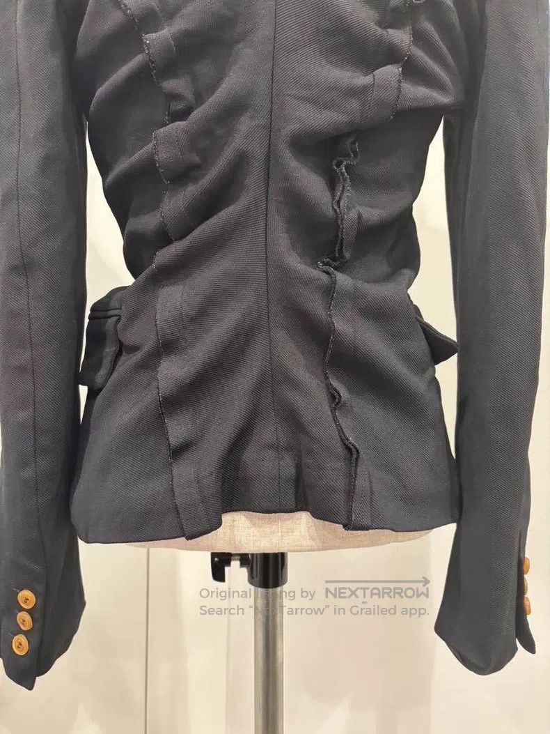 Other Comme Des Garcons Back Pleated Jacket Size XS / US 0-2 / IT 36-38 - 4 Thumbnail