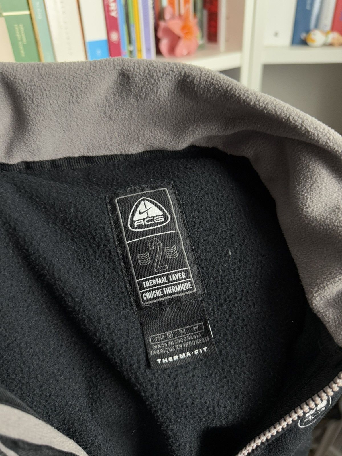 Nike ACG × Vintage Vintage Y2K Nike ACG basic black fleece vest m fit S gorpcore Size US S / EU 44-46 / 1 - 4 Thumbnail