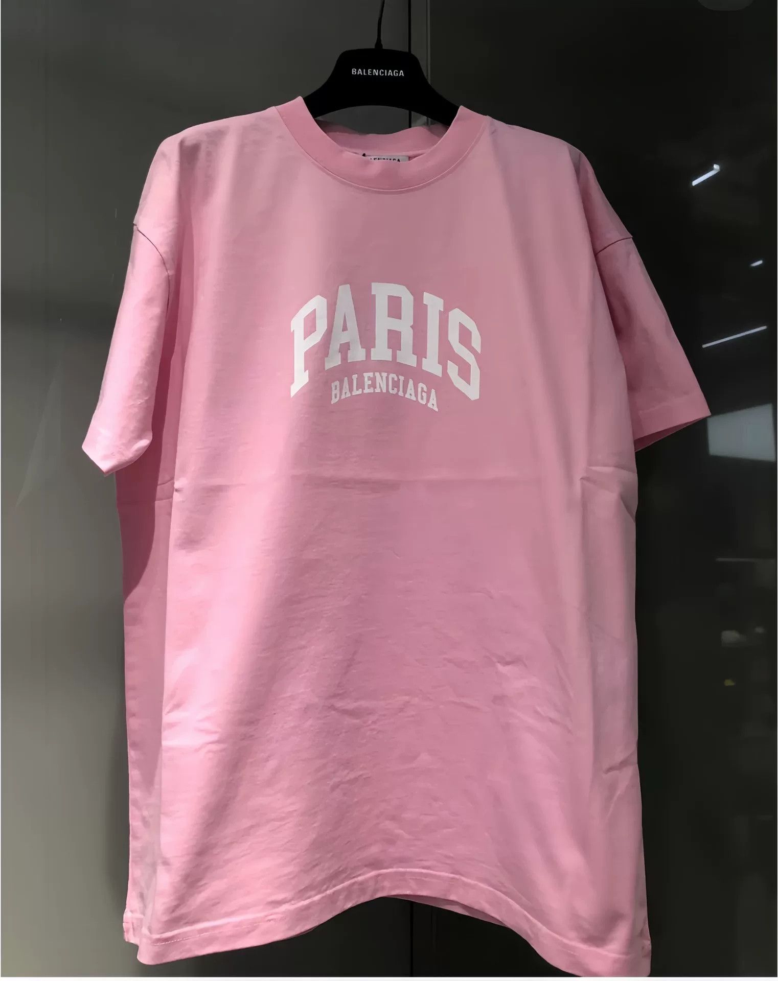 Balenciaga Balenciaga Paris Pink Limited T-Shirt Size S / US 4 / IT 40 - 1 Thumbnail