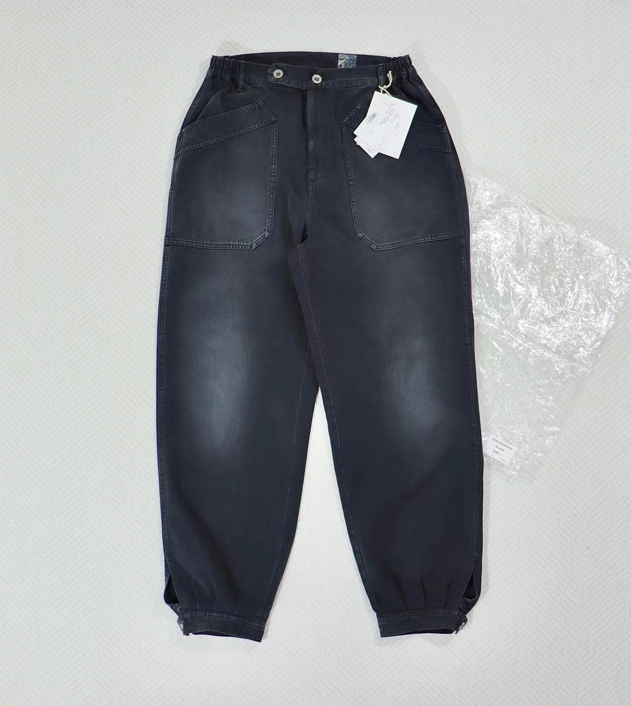 Visvim ICT 23ss Carroll Pants Dmgd Black