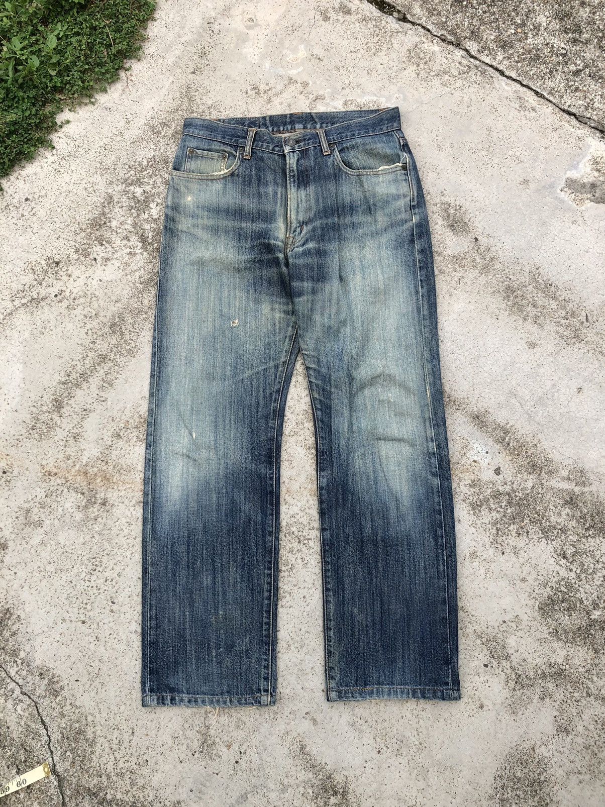 Japanese Brand VINTAGE RUSTY BLUE GOLD RUSH JEANS Size US 32 / EU 48 - 1 Thumbnail