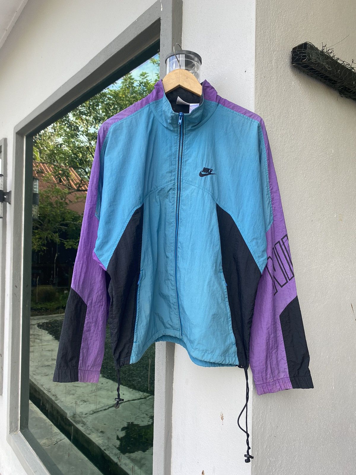 Nike × Vintage Vintage 90’s Nike Jacket Size US L / EU 52-54 / 3 - 1 Thumbnail