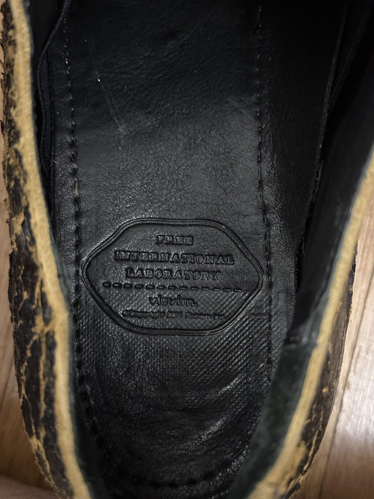 Visvim Rare Distressed Hammond Folk Derby Oxford shoes Size US 8.5 / EU 41-42 - 9 Thumbnail