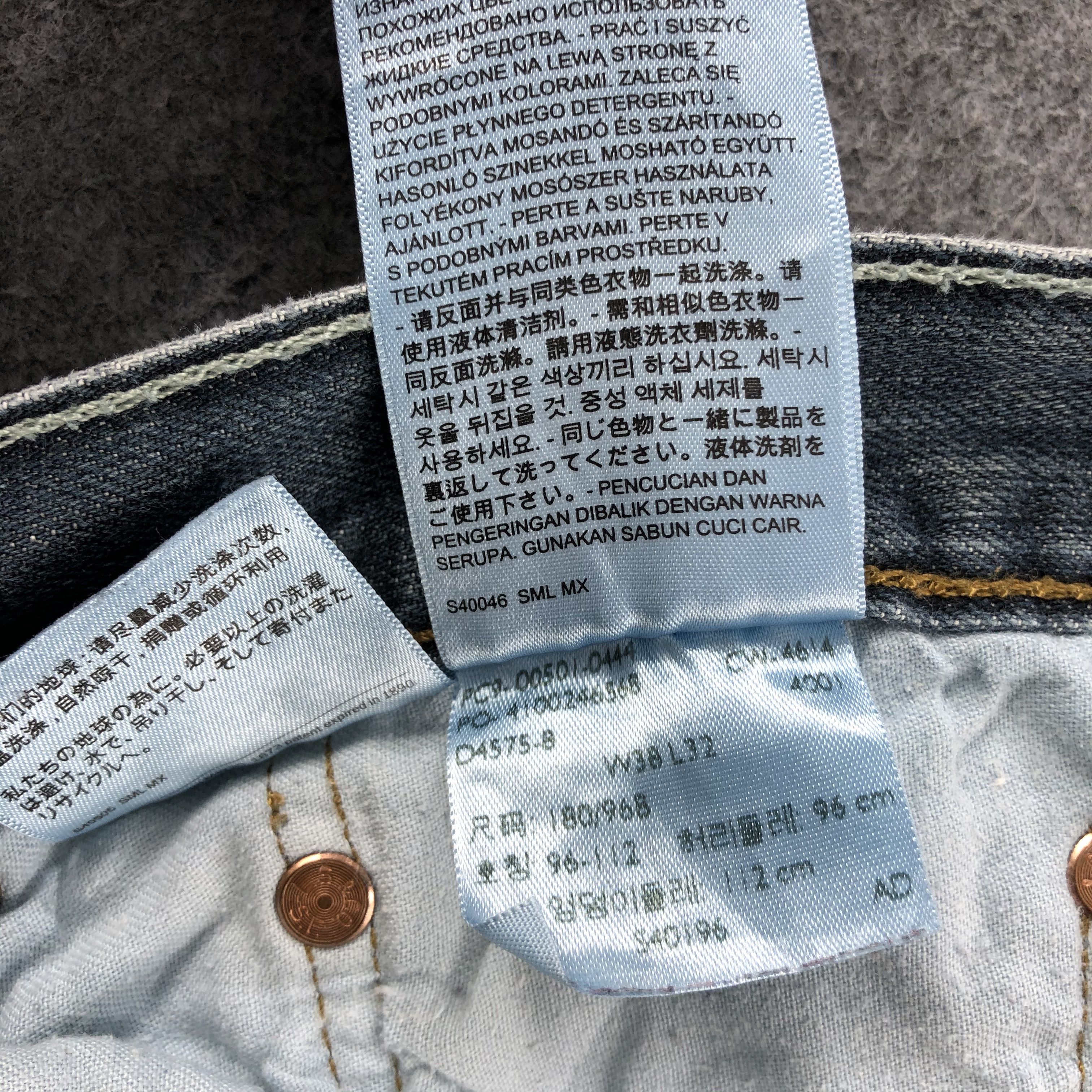 Levi's Vintage Levis 501 Jeans-J1474 Size US 38 / EU 54 - 14 Thumbnail