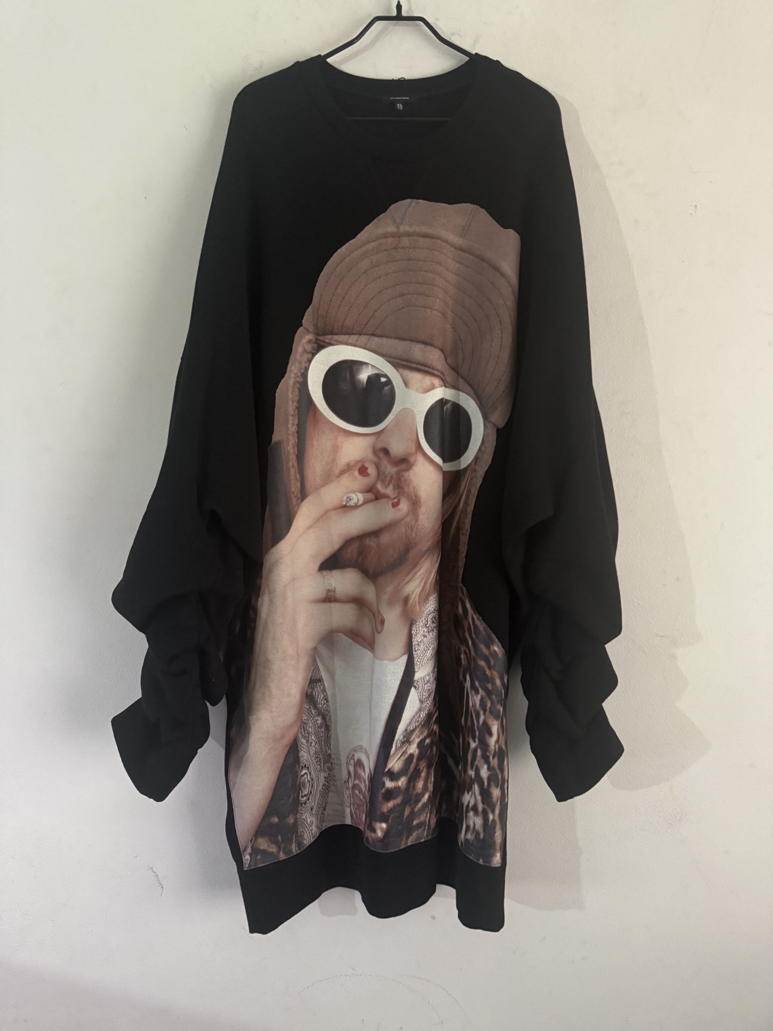 R13 Runway FW '17 Kurt Cobain Dress Sweatshirt Size M / US 6-8 / IT 42-44 - 3 Thumbnail