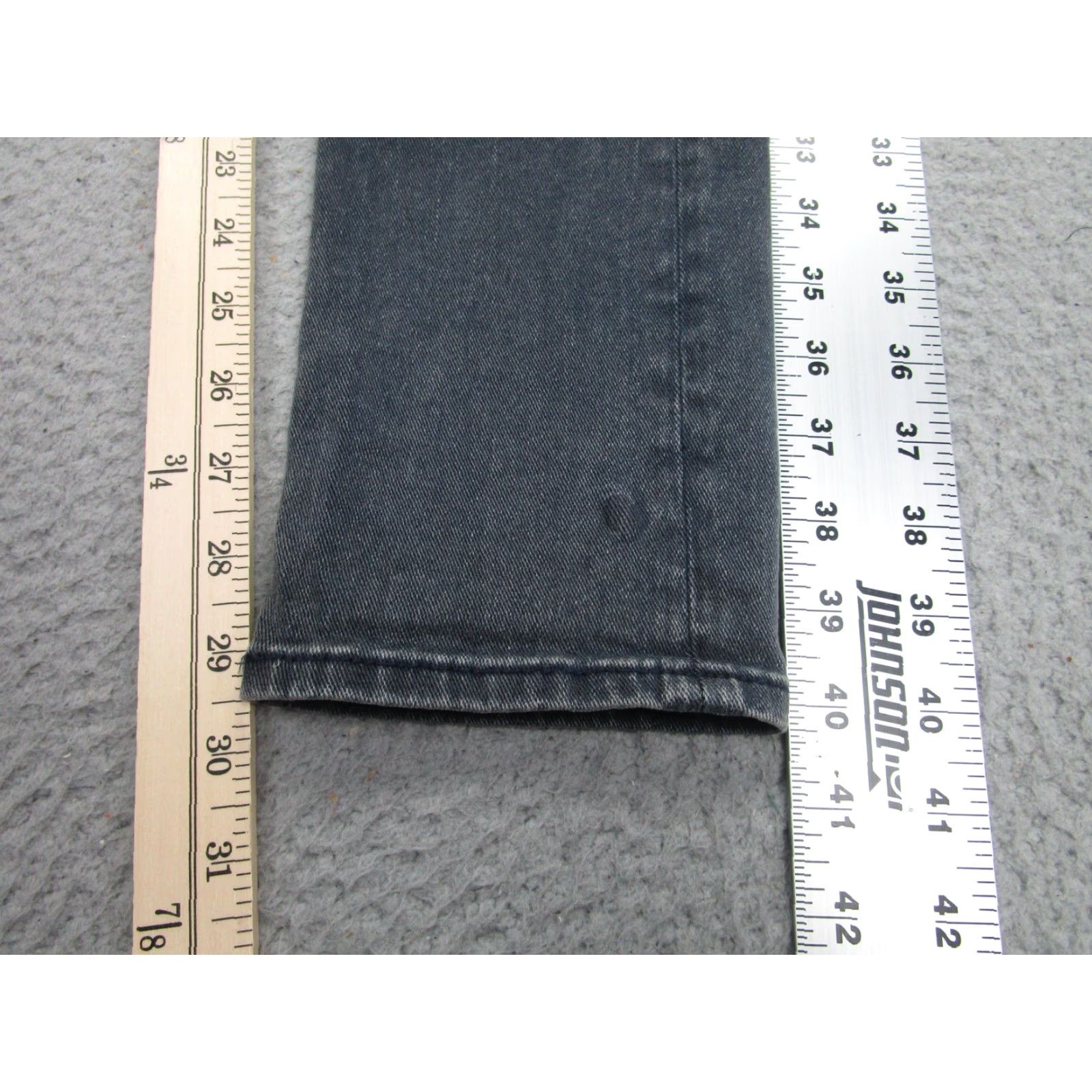 Rag & Bone rag & bone Jeans 30 Gray Fit 1 Skinny Stretch Denim Zip Fly rb Logo Men 30 in Inseam 30 in Waist Slim Leather? No. Size US 30 / EU 46 - 2 Thumbnail