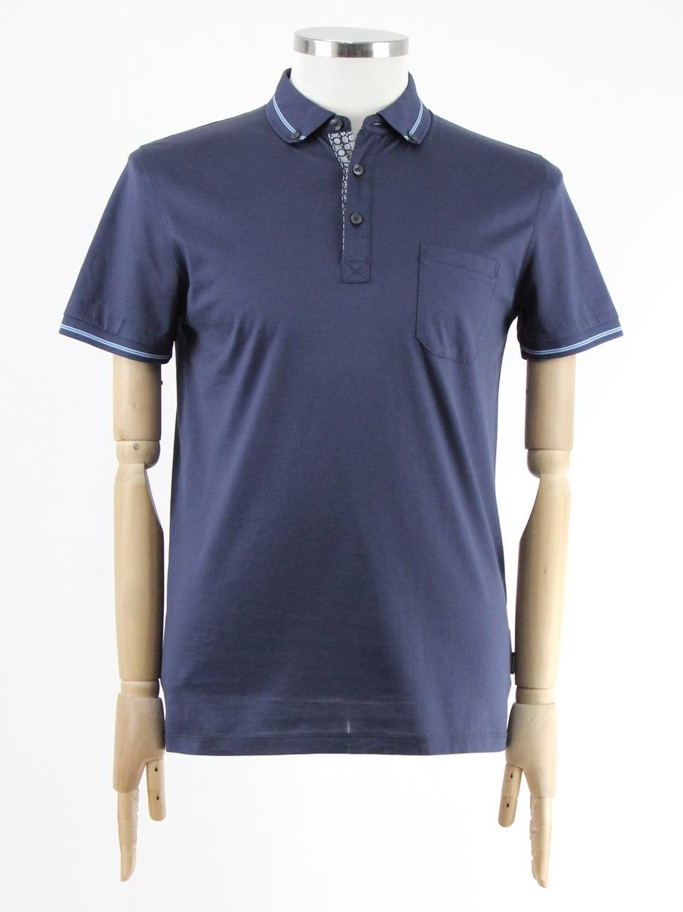 Hugo Boss HUGO BOSS Blue Regular Shirt Size US M / EU 48-50 / 2 - 1 Thumbnail