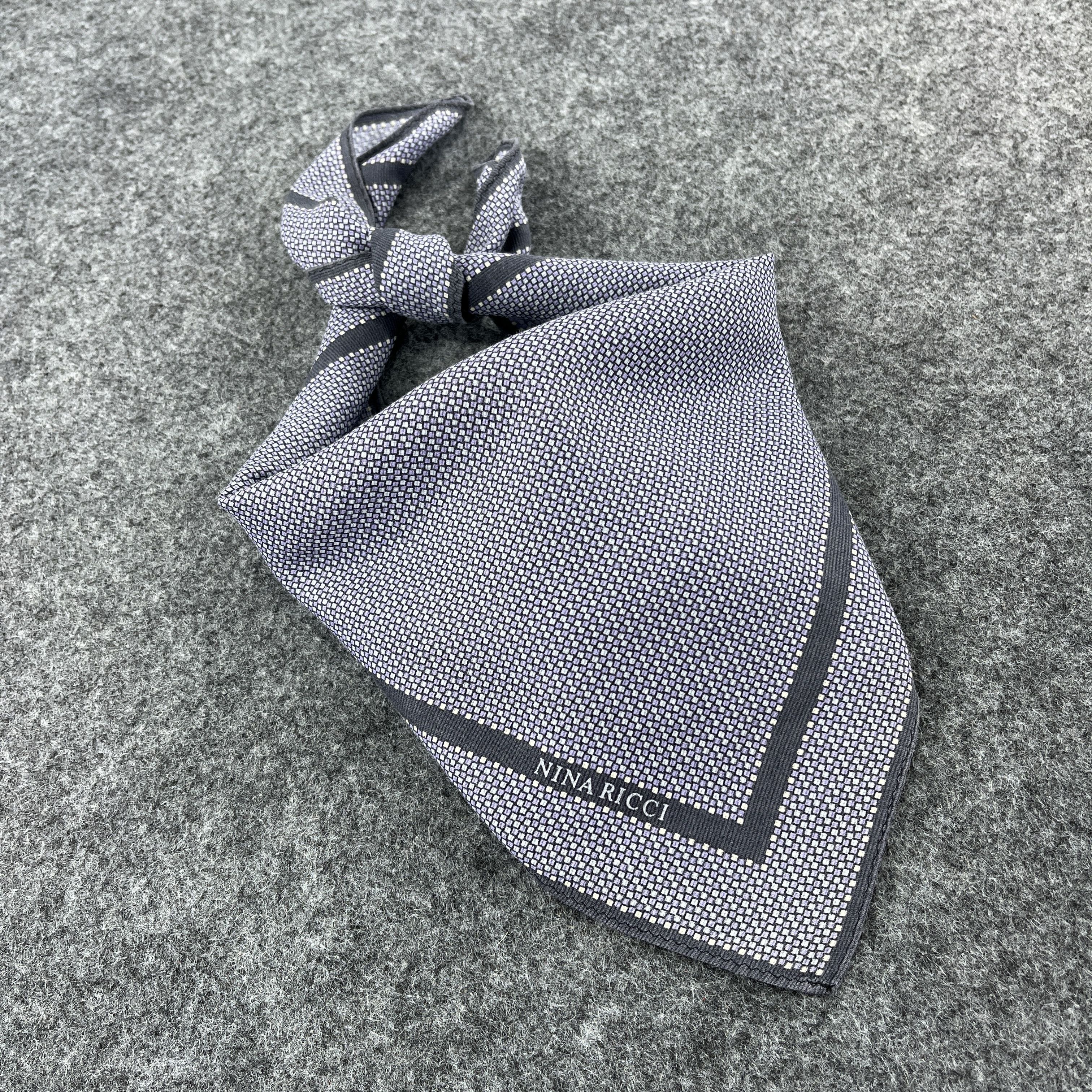 Nina Ricci Nina Ricci Handkerchief / Bandana / Neckerchief B476 Size ONE SIZE - 10 Thumbnail