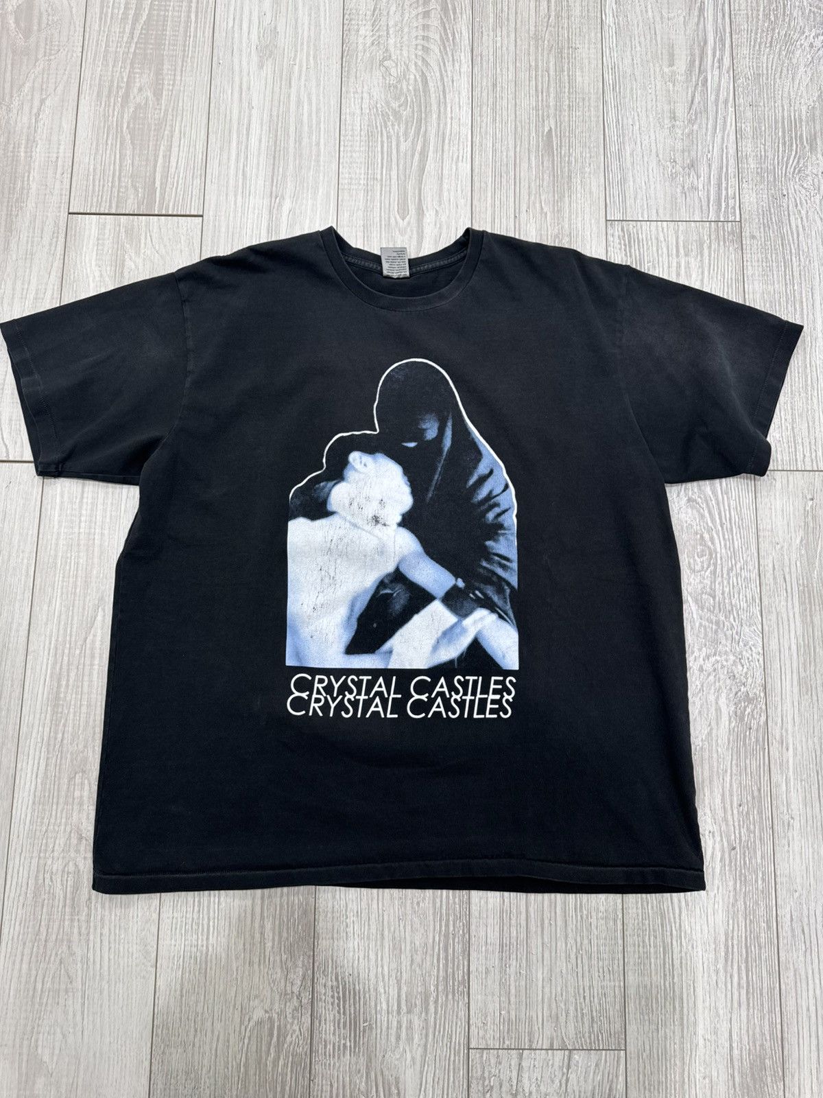 Crystal Castles 公式Tシャツ 1stアルバム 当時物 希少 Vintage