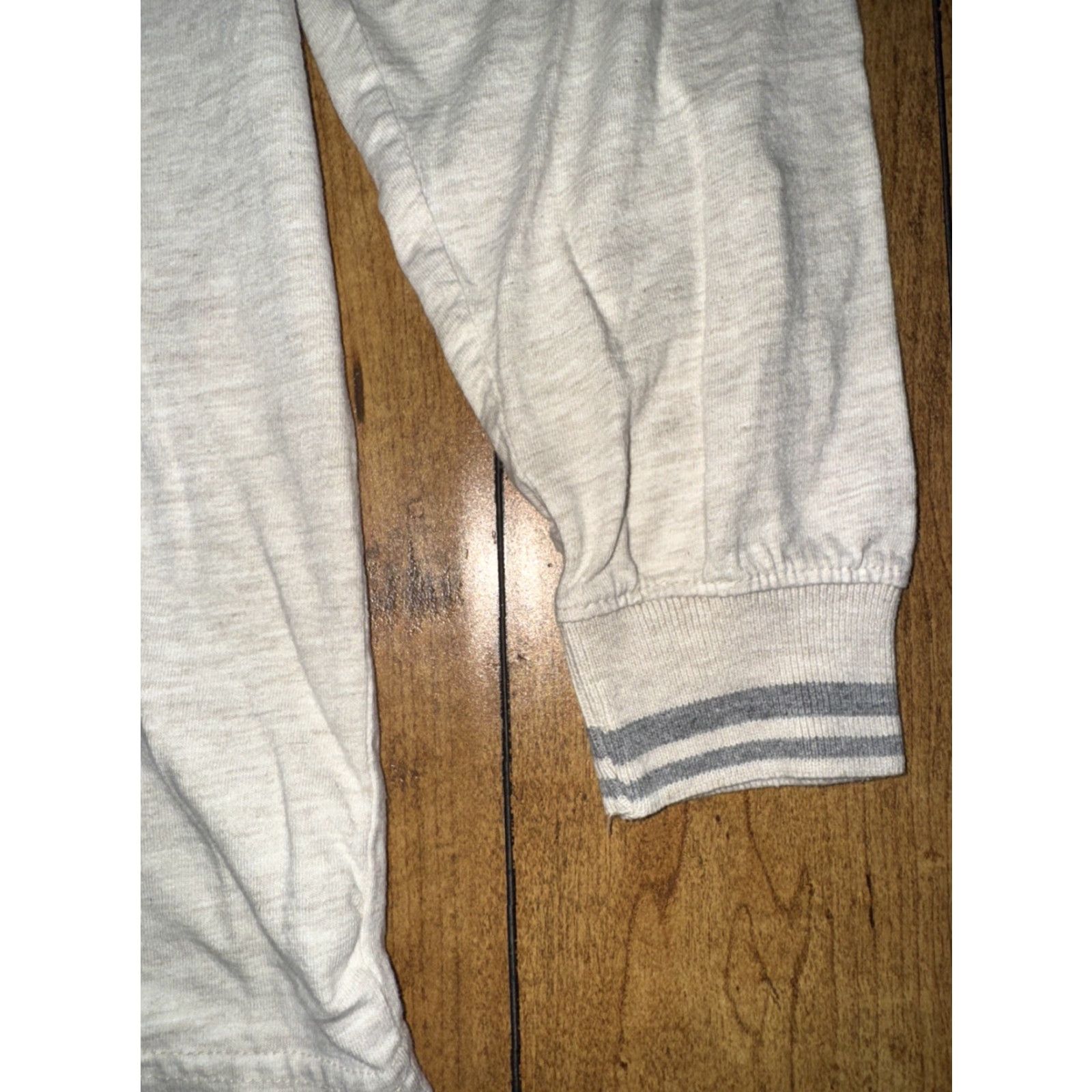 Faded Glory VINTAGE Faded Glory Rugby Polo Shirt Cream Men’s Medium Long Sleeve Preppy Size US M / EU 48-50 / 2 - 2 Thumbnail