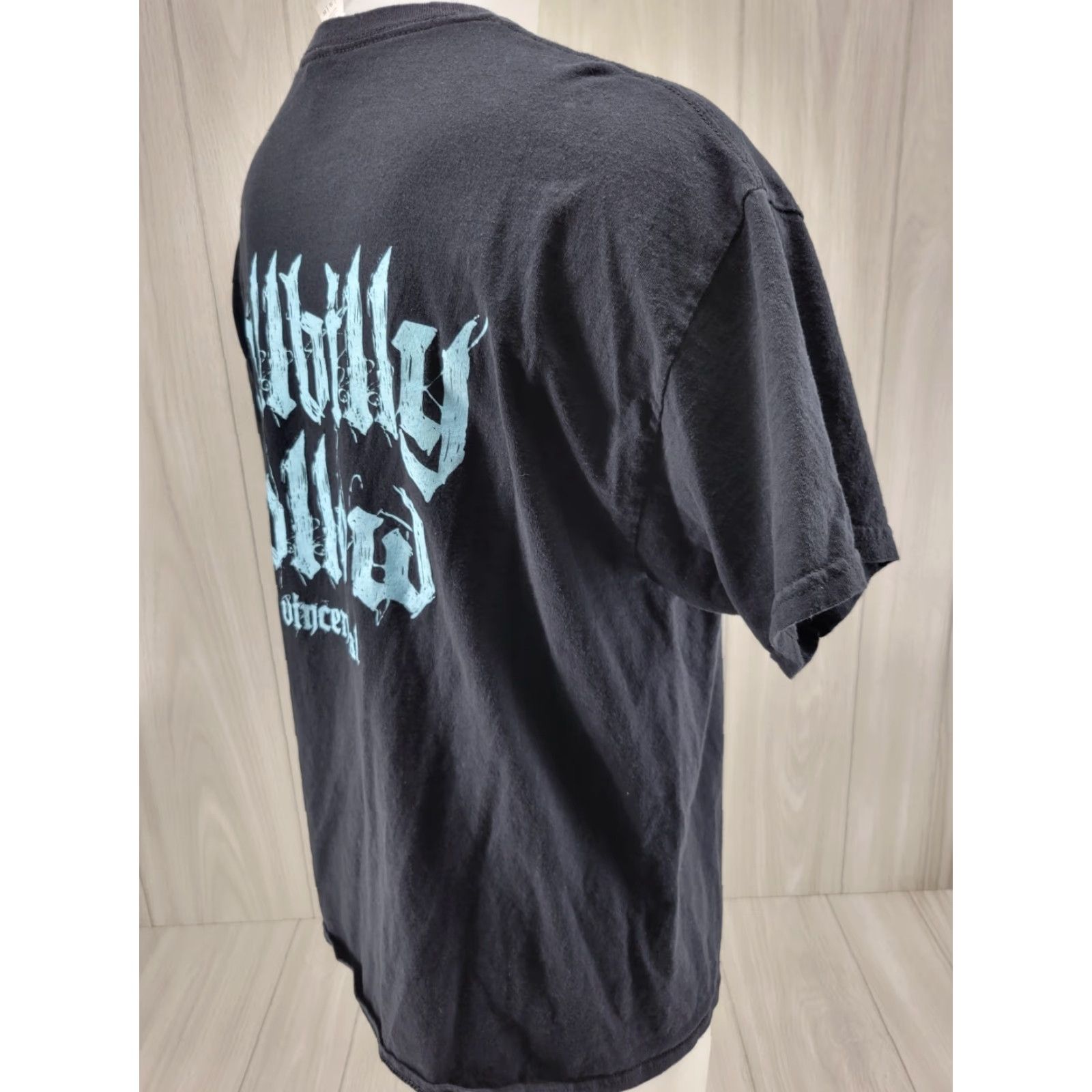 Gildan Hellbilly Hollow Haunted House 2018 Vincent, AL Men's Shirt Black Size XL Size US XL / EU 56 / 4 - 6 Thumbnail