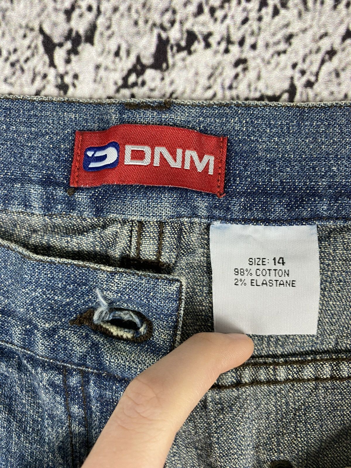 Vintage Vintage Y2K 00s low rise flared faded jeans streetwear Size 32" / US 10 / IT 46 - 5 Thumbnail