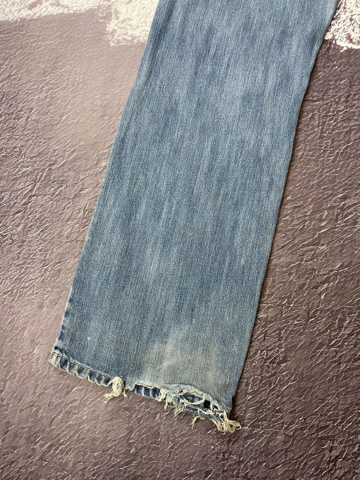 G-Star G-Star Raw vintage Elwood big logo distressed denim jeans Size US 31 - 12 Thumbnail