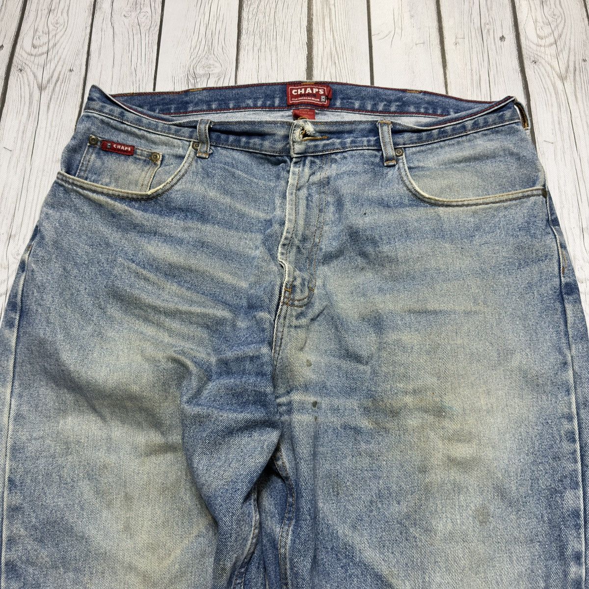 Chaps × Vintage Vintage Chaps Denim jeans Size US 38 / EU 54 - 4 Thumbnail