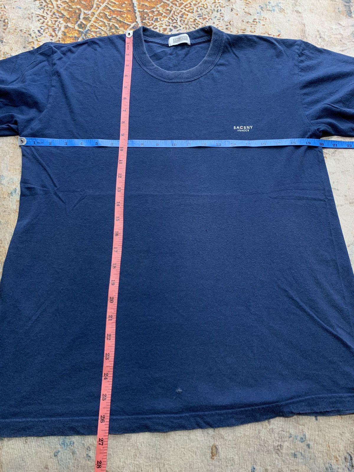 Yohji Yamamoto Yohji Yamamoto Y’sACCS Small logo T-Shirt Size US L / EU 52-54 / 3 - 9 Thumbnail