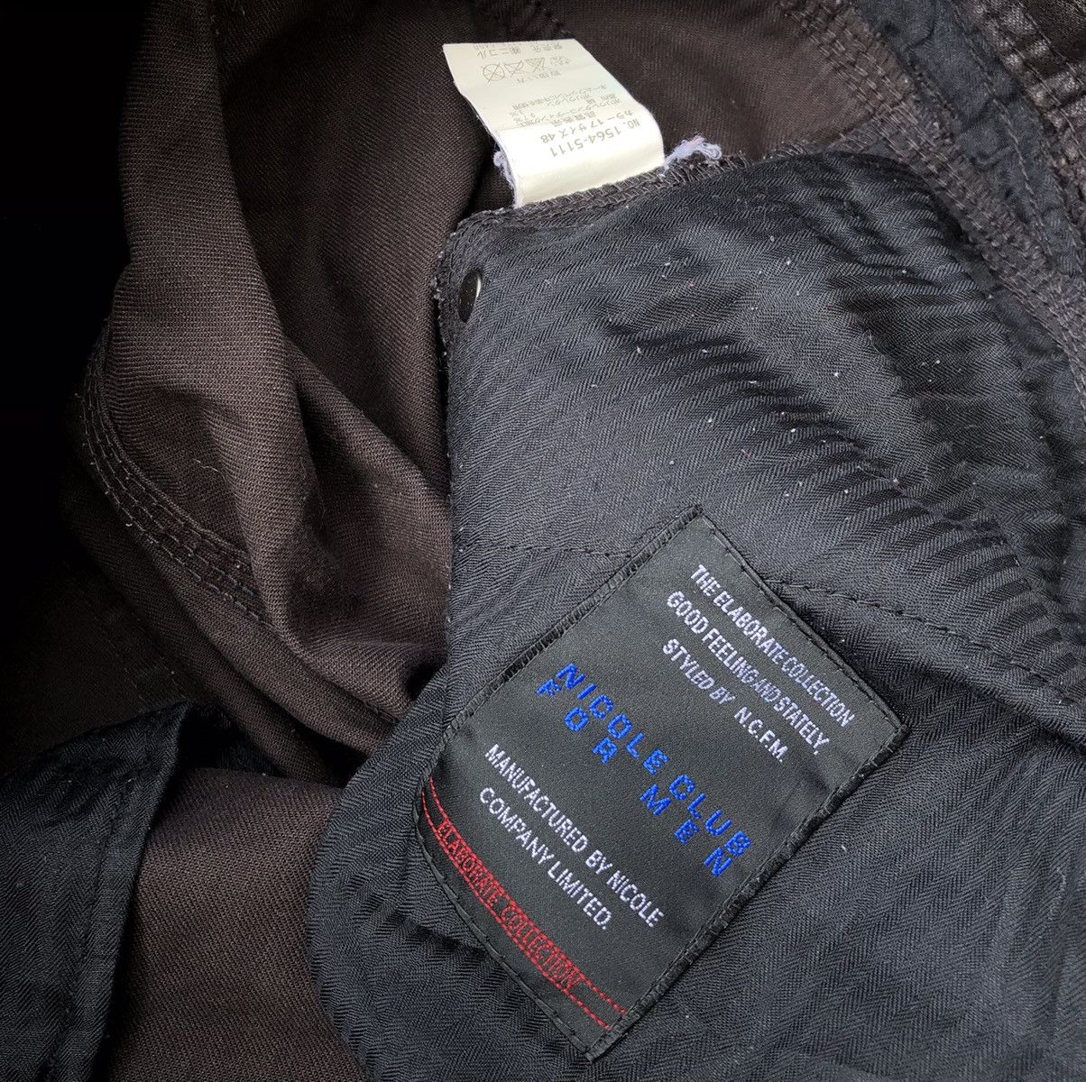 Japanese Brand × Nicole Club NICOLE CLUB For Men Utility Multipocket Pants Size US 33 - 12 Thumbnail