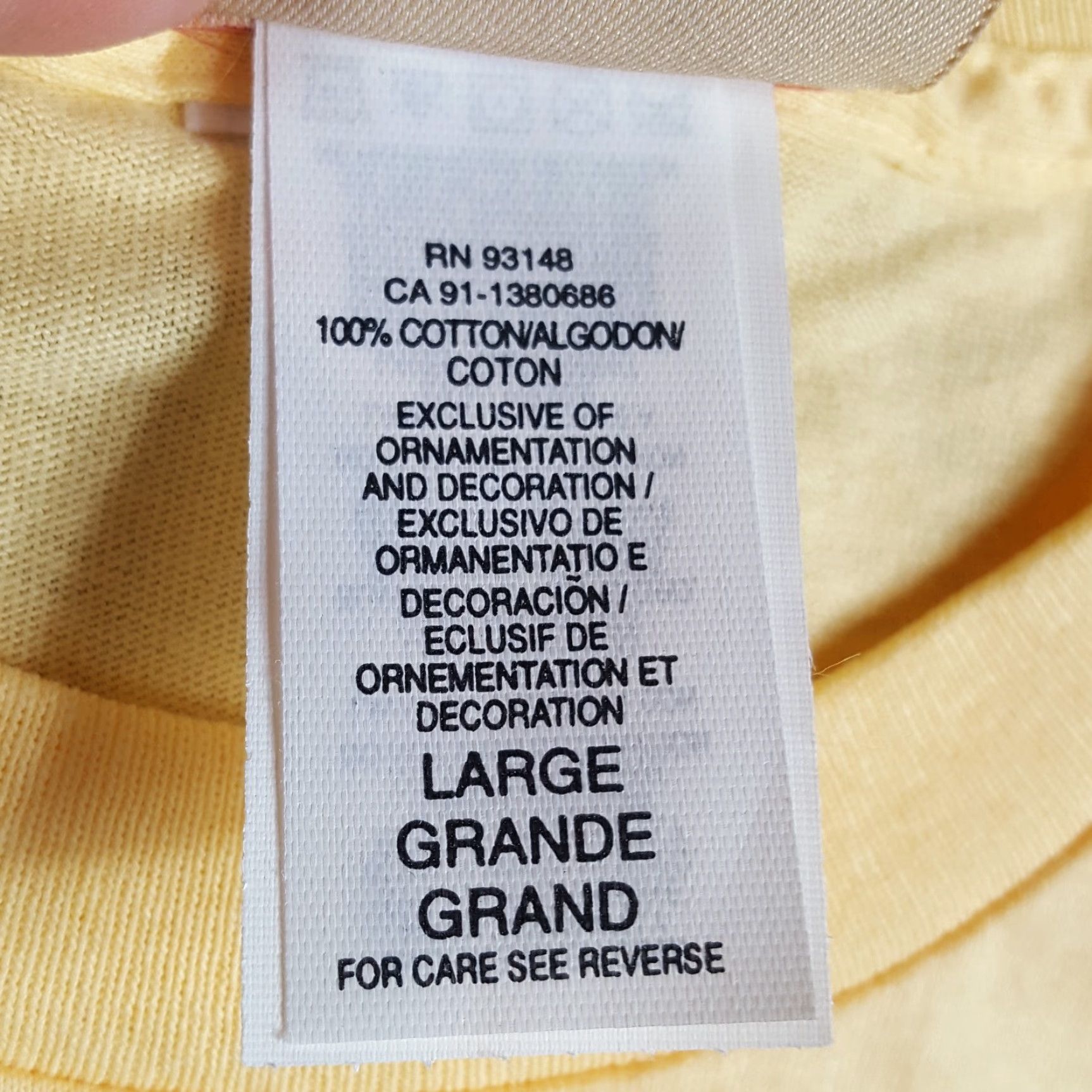 Sunflower Vintage Sunflower Women's T-Shirt L Summer 90s Y2K Embroidered Flower Retro Yellow Size L / US 10 / IT 46 - 7 Thumbnail