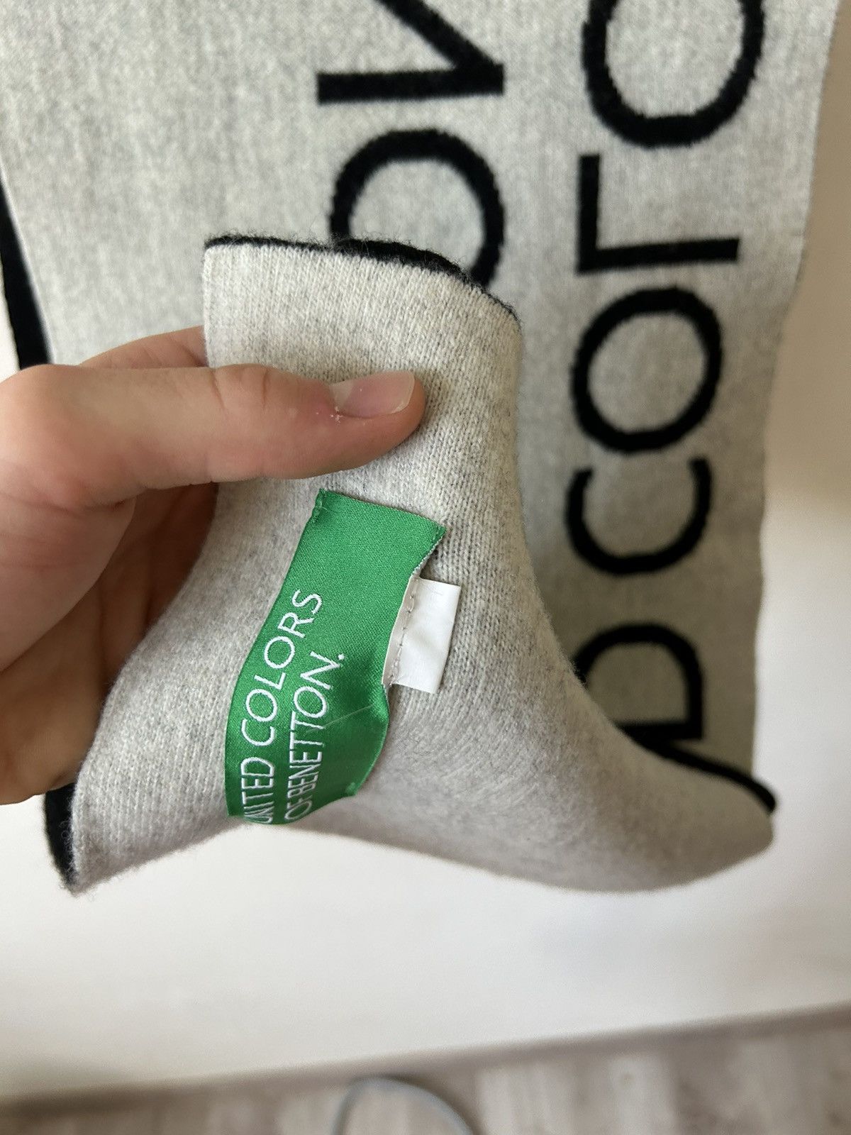 Other × United Colors Of Benetton United Colors Of Benetton Wool Scarf / Muffler / Neckwear Size ONE SIZE - 5 Thumbnail