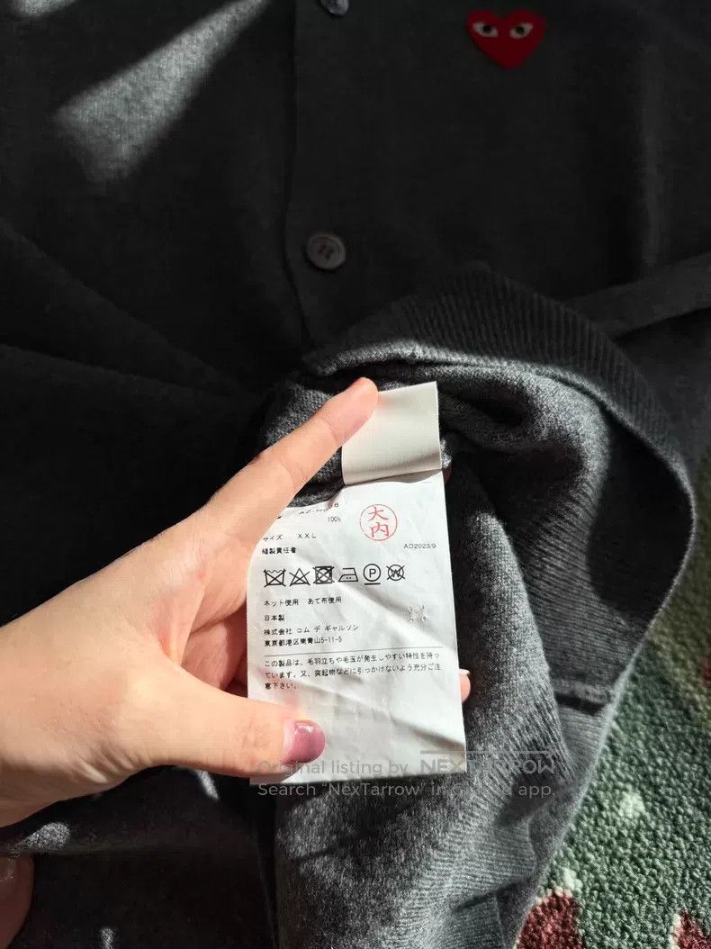 Comme des Garcons Comme Des Garcons Classic Wool Sweater Cardigan Size XXL / US 16-18 / IT 52-54 - 8 Thumbnail