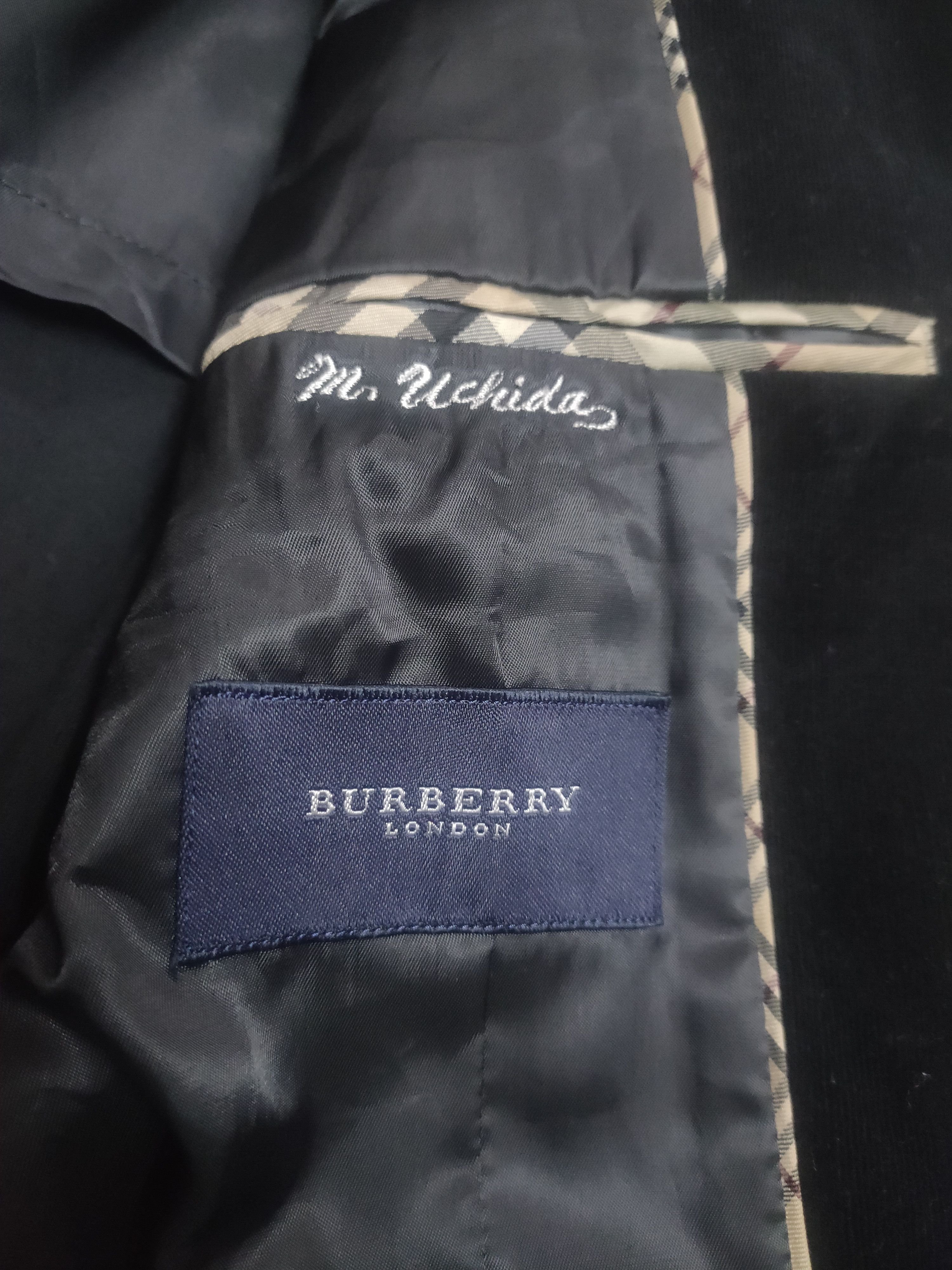 Burberry Burberry London corduroy velvet blazer Size 42L - 6 Thumbnail