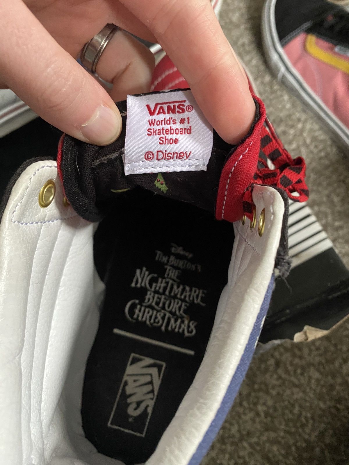 Vans Vans Nightmare Before Christmas Sk8-Hi Size US 10.5 / EU 43-44 - 4 Thumbnail