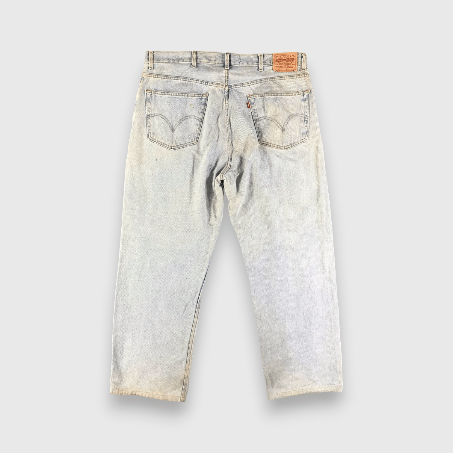Levi's Vintage Light Wash Levis 550 Jeans-J2784 Size US 43 - 2 Thumbnail