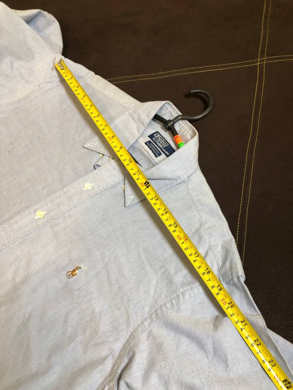 Polo Ralph Lauren Rare Vintage RALPH LAUREN Button Front Dress Shirt Size US XXL / EU 58 / 5 - 10 Thumbnail