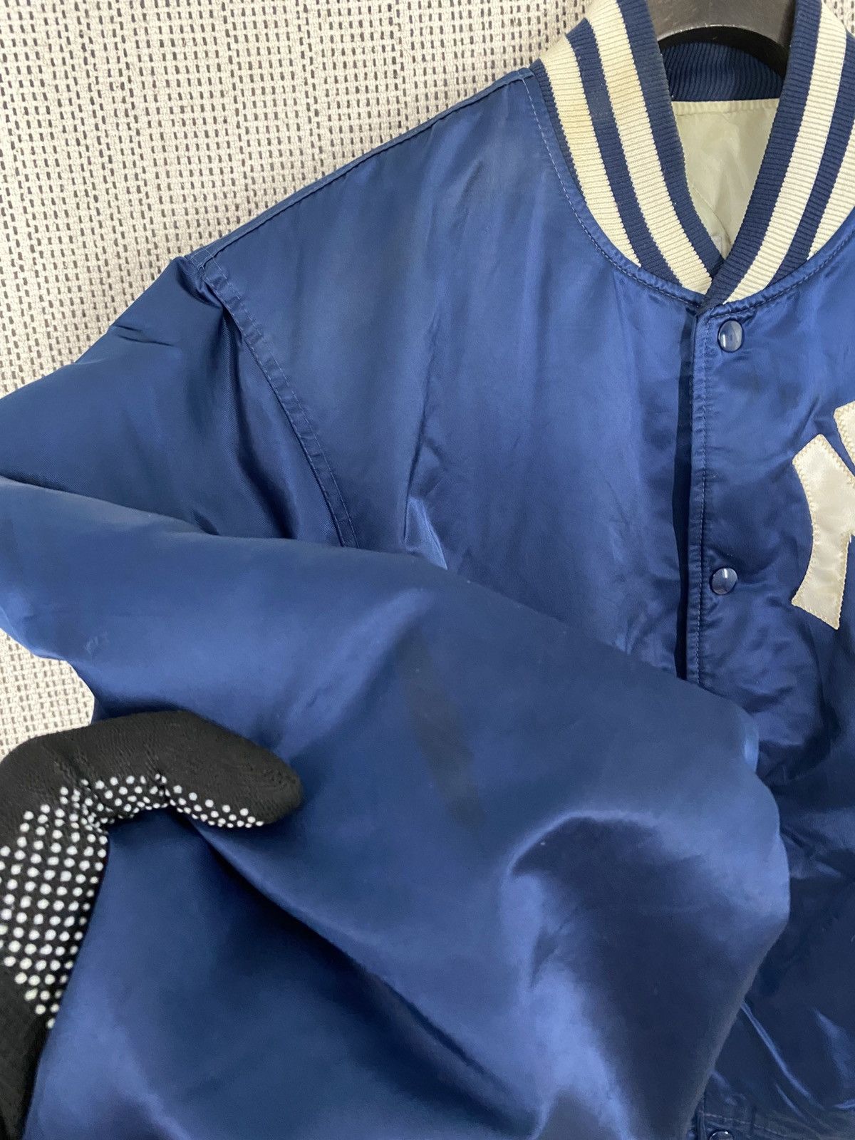 Starter Vintage 80s Diamond collection starter varsity satin jacket Size US M / EU 48-50 / 2 - 10 Thumbnail