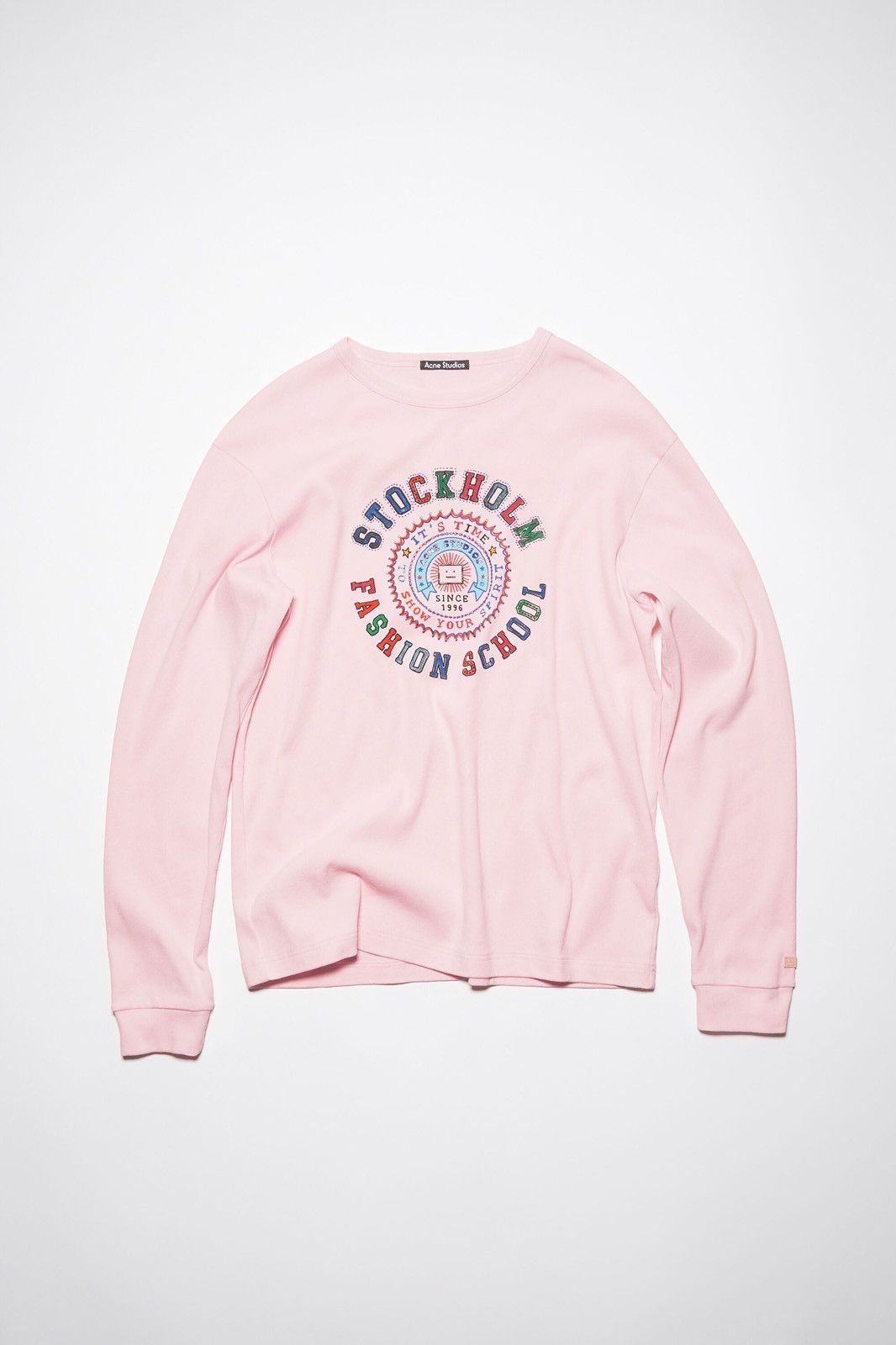 Acne Studios SFS Printed LS Pink T-Shirt Size US M / EU 48-50 / 2 - 3 Thumbnail