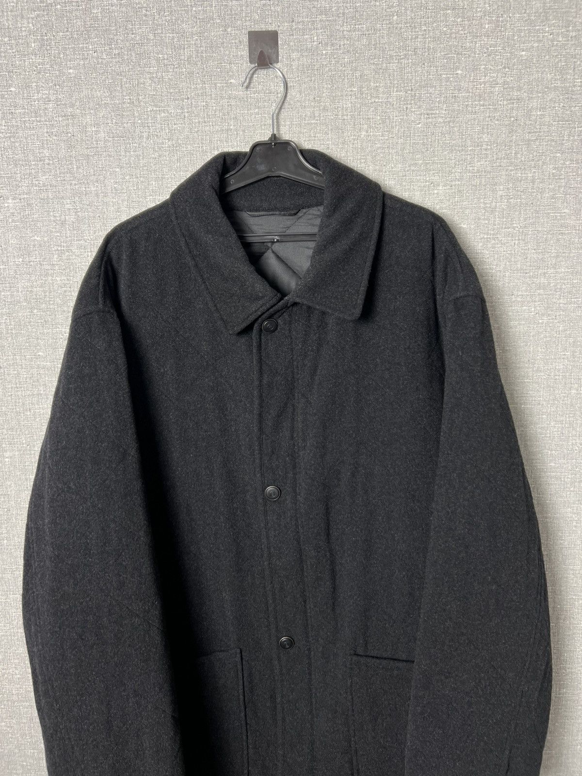 Bogner Bogner Wool & Cashmere Button + Zipper Coat Quilted Lining Size US L / EU 52-54 / 3 - 2 Thumbnail