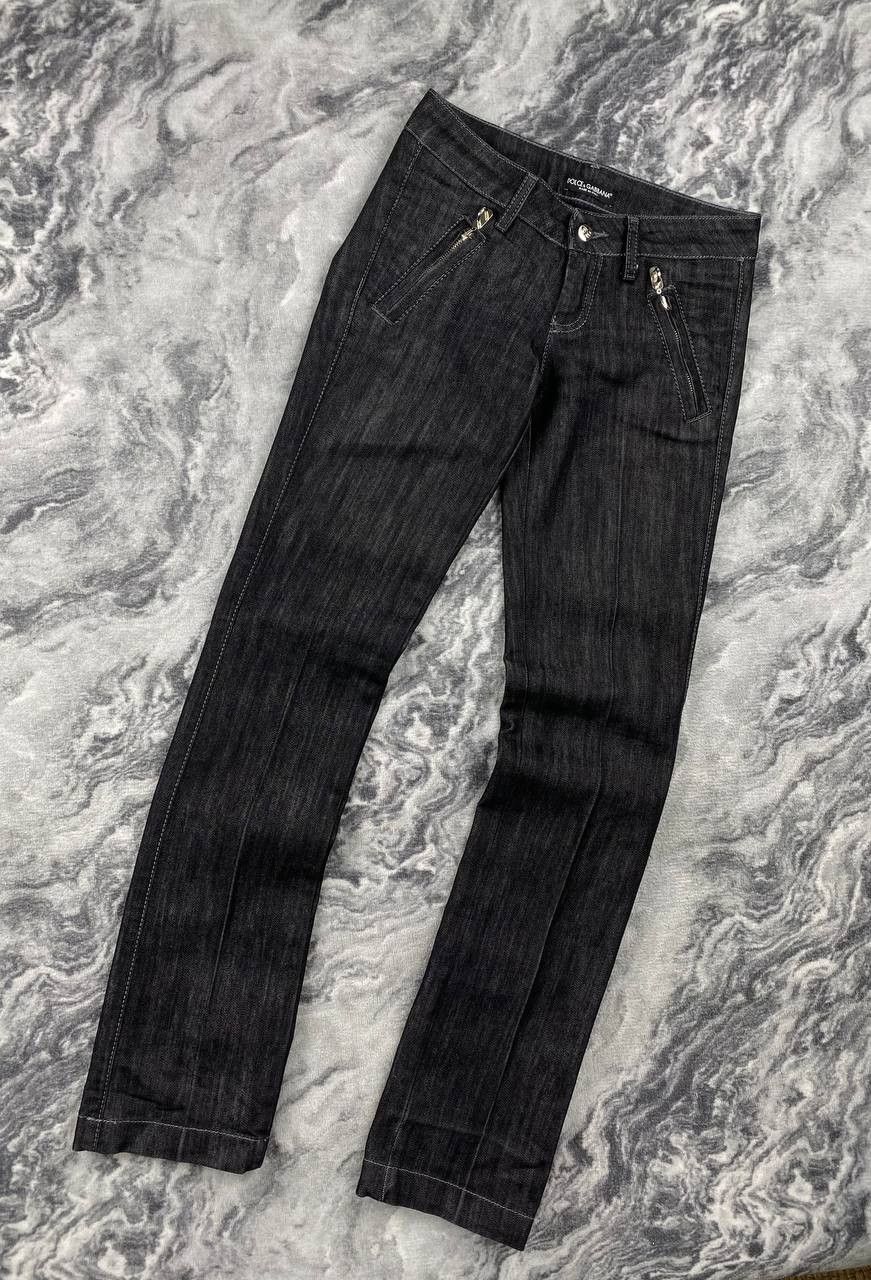 Dolce & Gabbana Vintage Dolce & Gabbana Сlassic Denim Pants Size 26" / US 2 / IT 38 - 1 Thumbnail