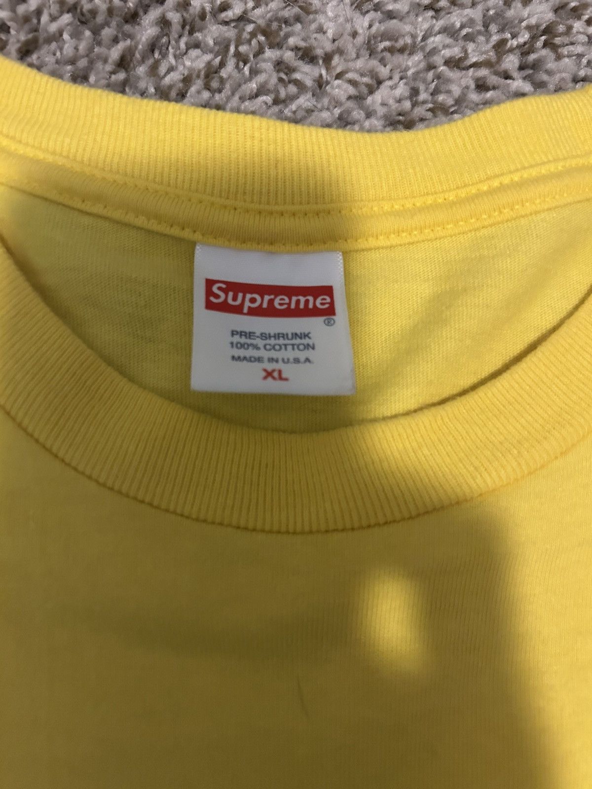 Supreme Supreme spellout tee Size US XL / EU 56 / 4 - 2 Thumbnail