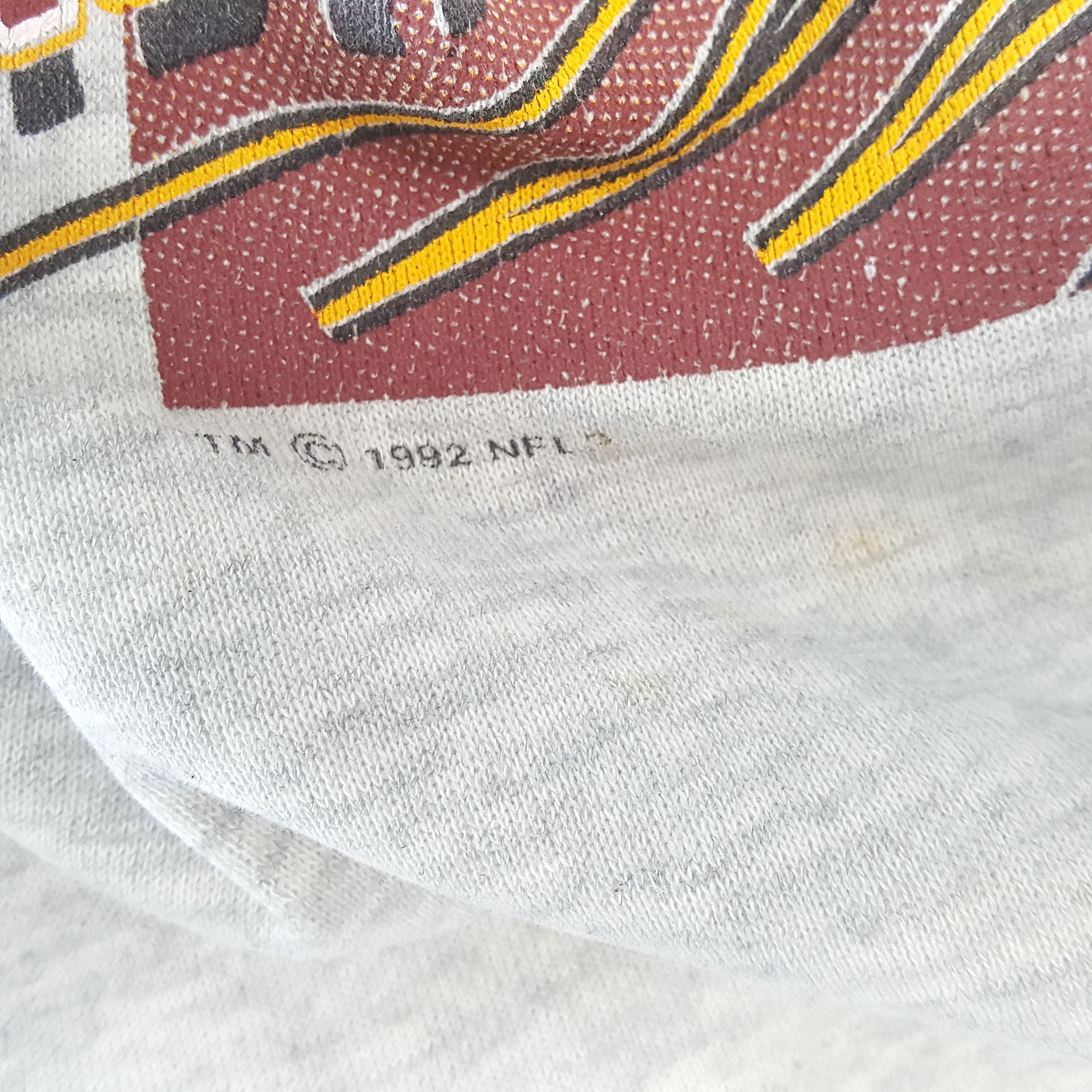 NFL × Vintage REDSKINS WASHINGTON NFL Football Team Sweatshirt Size US M / EU 48-50 / 2 - 6 Thumbnail