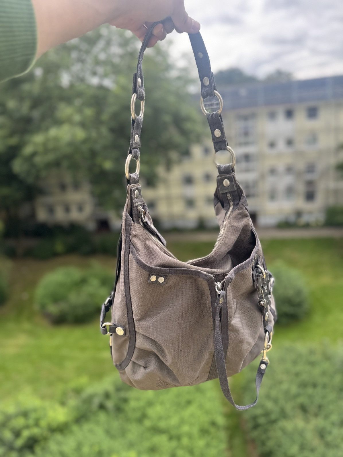 George Gina & Lucy George Gina & Lucy Vintage Distressed Shoulder Handle Bag Size ONE SIZE - 3 Thumbnail