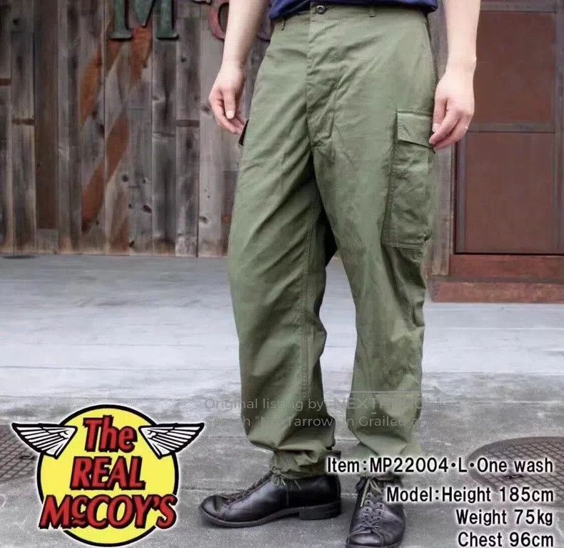 The Real McCoy's The Real McCoys Thin material M65 military pants Size US 30 / EU 46 - 1 Thumbnail
